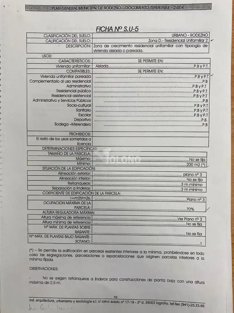 Wohnbaugrundstück zum Verkauf in Rodezno, imagen 5
