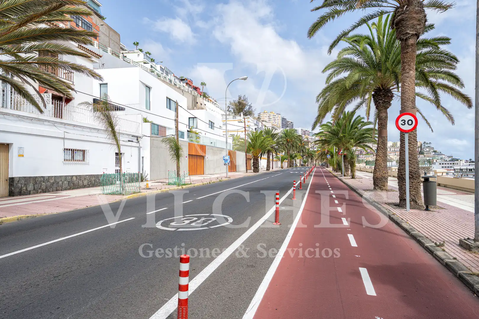Vista exterior de Dúplex en venta en Las Palmas de Gran Canaria con Jardín privado, Parquet y Terraza