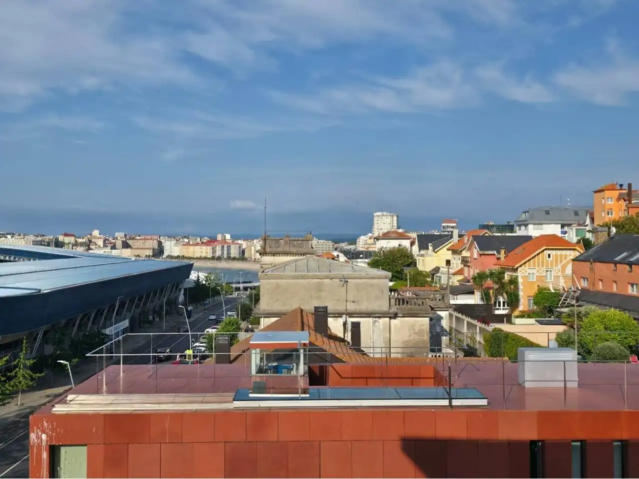 Vista exterior de Ático en venta en A Coruña Capital  con Calefacción, Terraza y Balcón