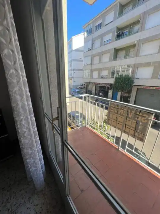 Terrassa de Pis de lloguer en Ourense Capital  amb Calefacció, Moblat i Balcó