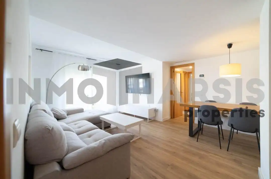 Living room of Attic for sale in Roquetas de Mar  with Air Conditioner, Heating and Private garden