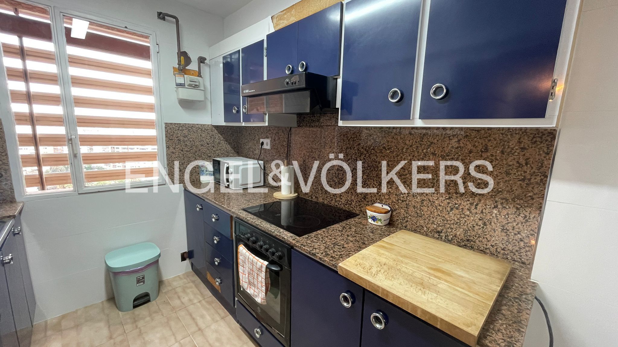 Cocina de Apartamento de alquiler en  Valencia Capital con Calefacción