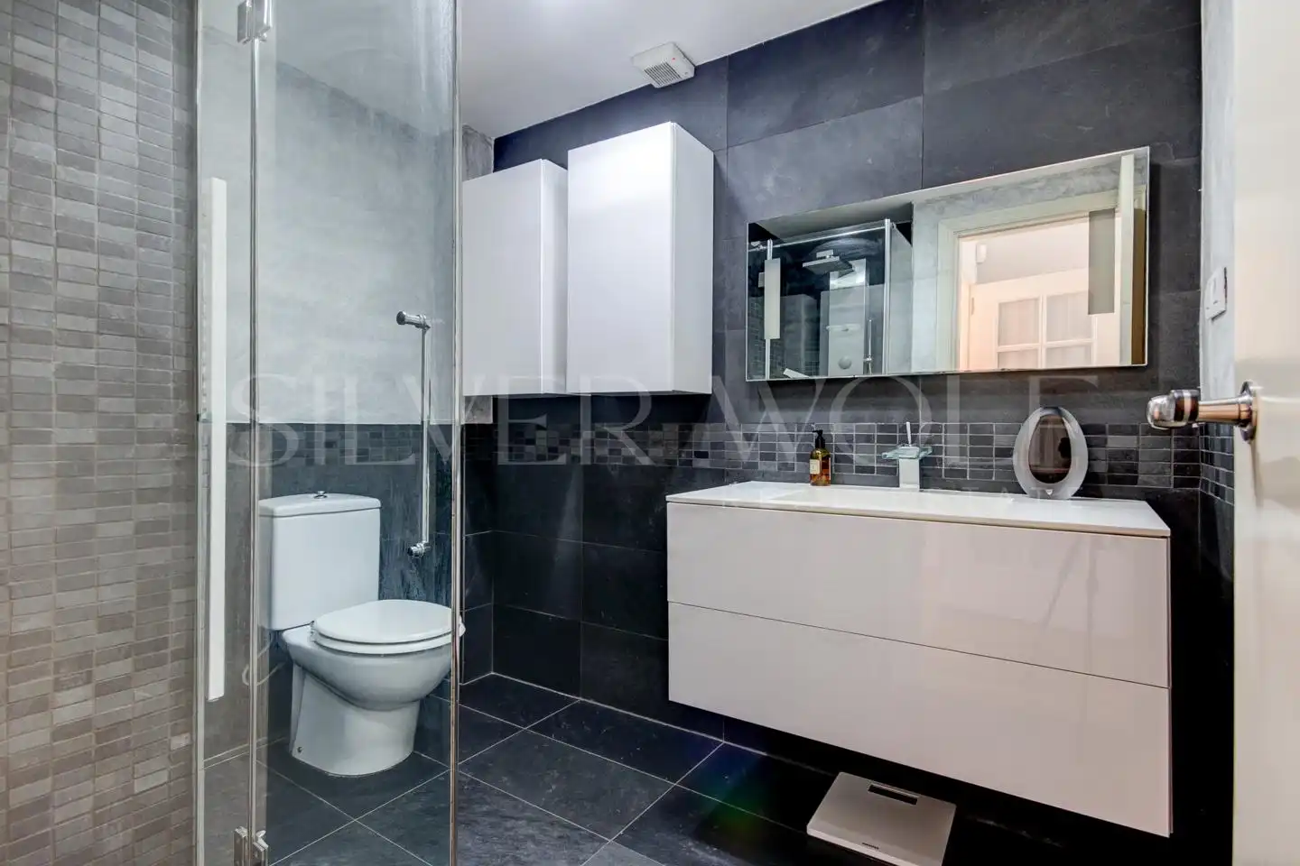 Bathroom of Houses for sale in Sant Cugat del Vallès  with Air Conditioner, Heating and Private garden