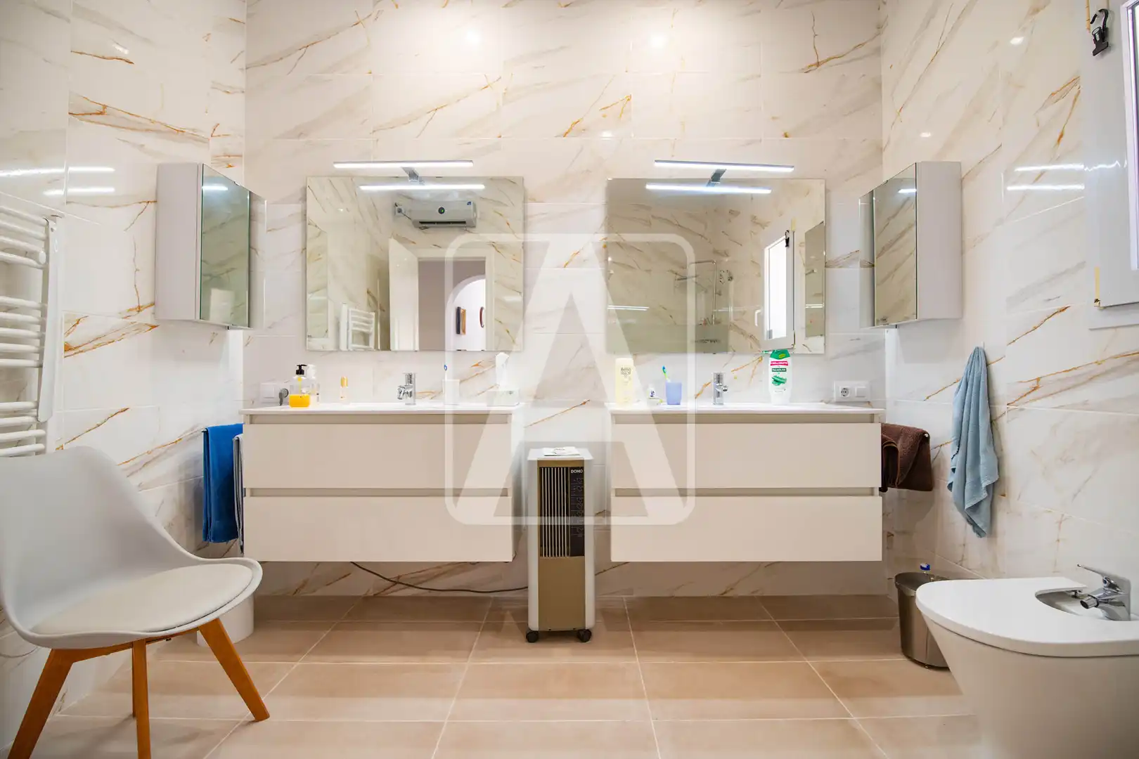 Baño de Casa o chalet en venta en Calpe / Calp con Aire acondicionado, Calefacción y Jardín privado