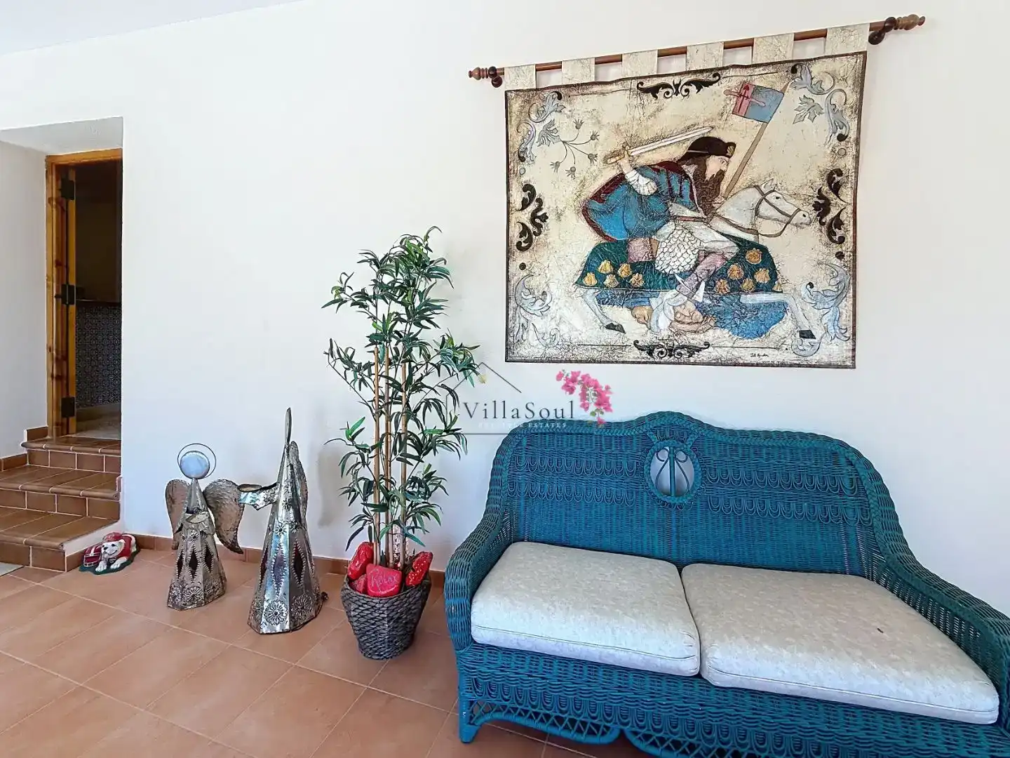 Sala d'estar de Casa o xalet en venda en Almuñécar amb Aire condicionat, Piscina i Balcó