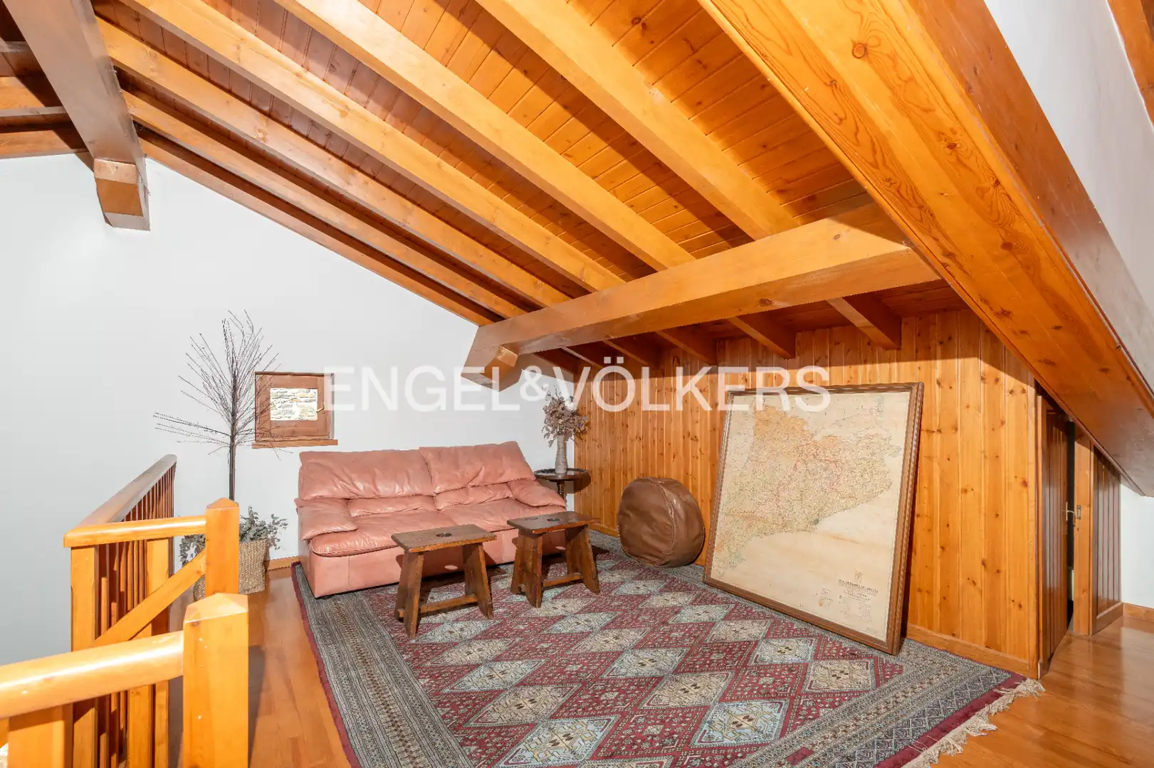 Sala de estar de Dúplex en venta en Ger con Calefacción, Parquet y Terraza