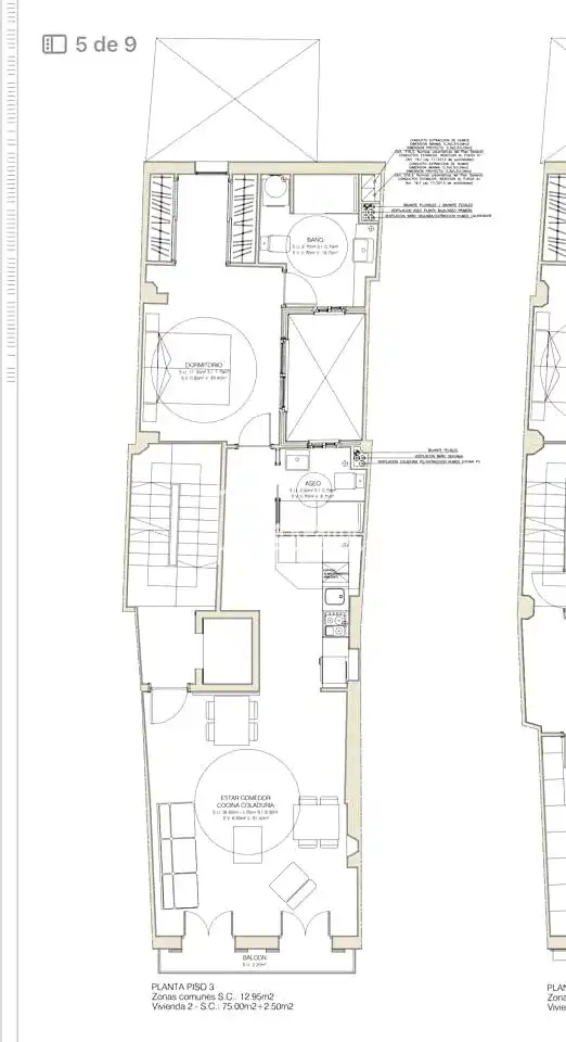 Loft zum Verkauf in  Palma de Mallorca mit Klimaanlage, Parkett und Balkon