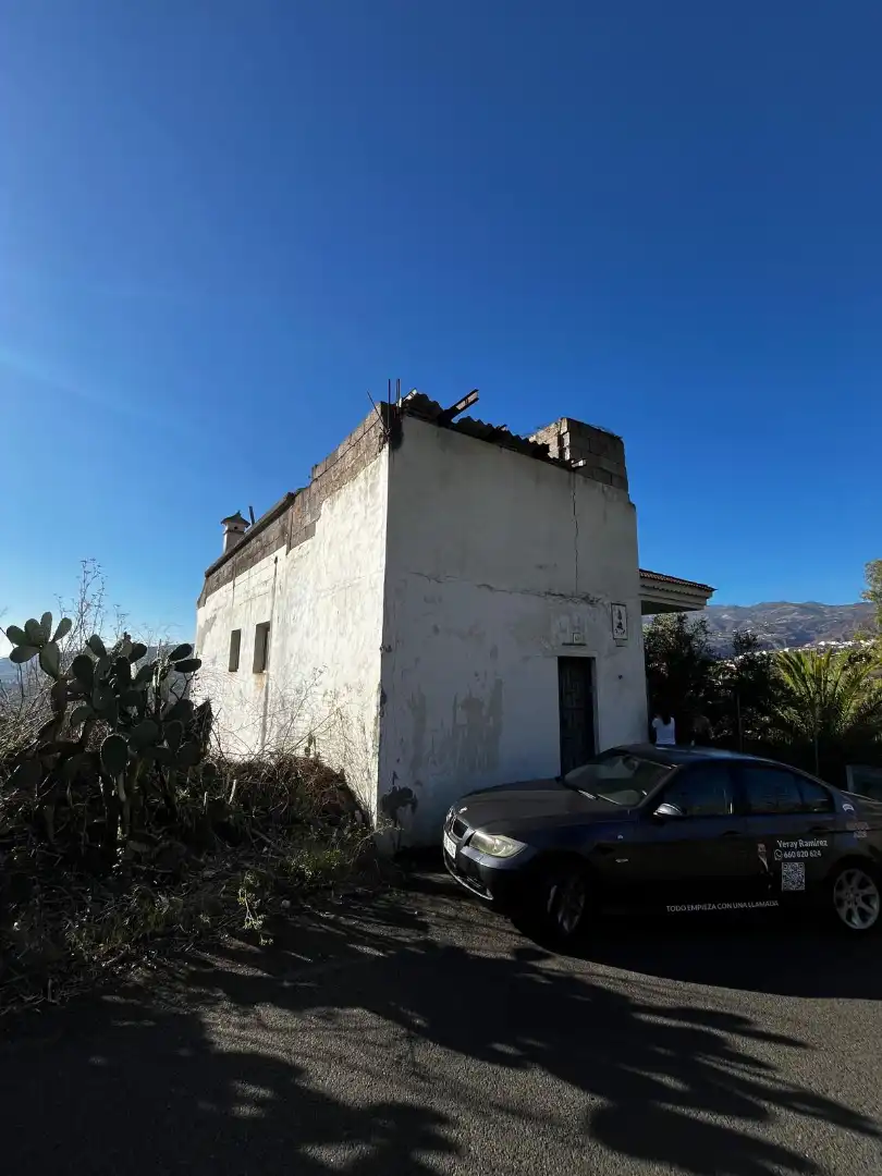 Außenansicht von Haus oder Chalet zum Verkauf in Santa Brígida mit Privatgarten, Terrasse und Balkon