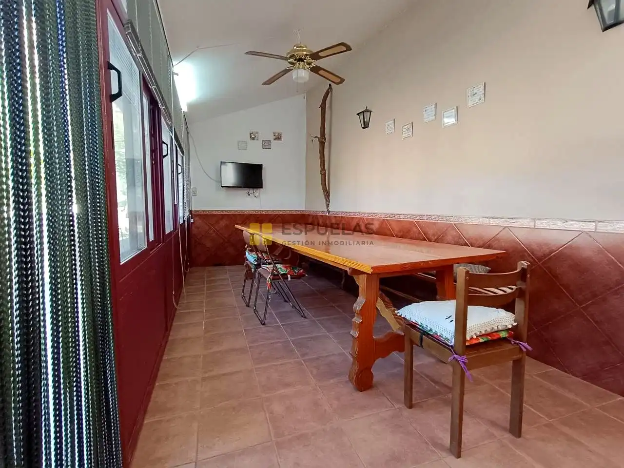 Comedor de Finca rústica en venta en Herce con Jardín privado, Terraza y Trastero