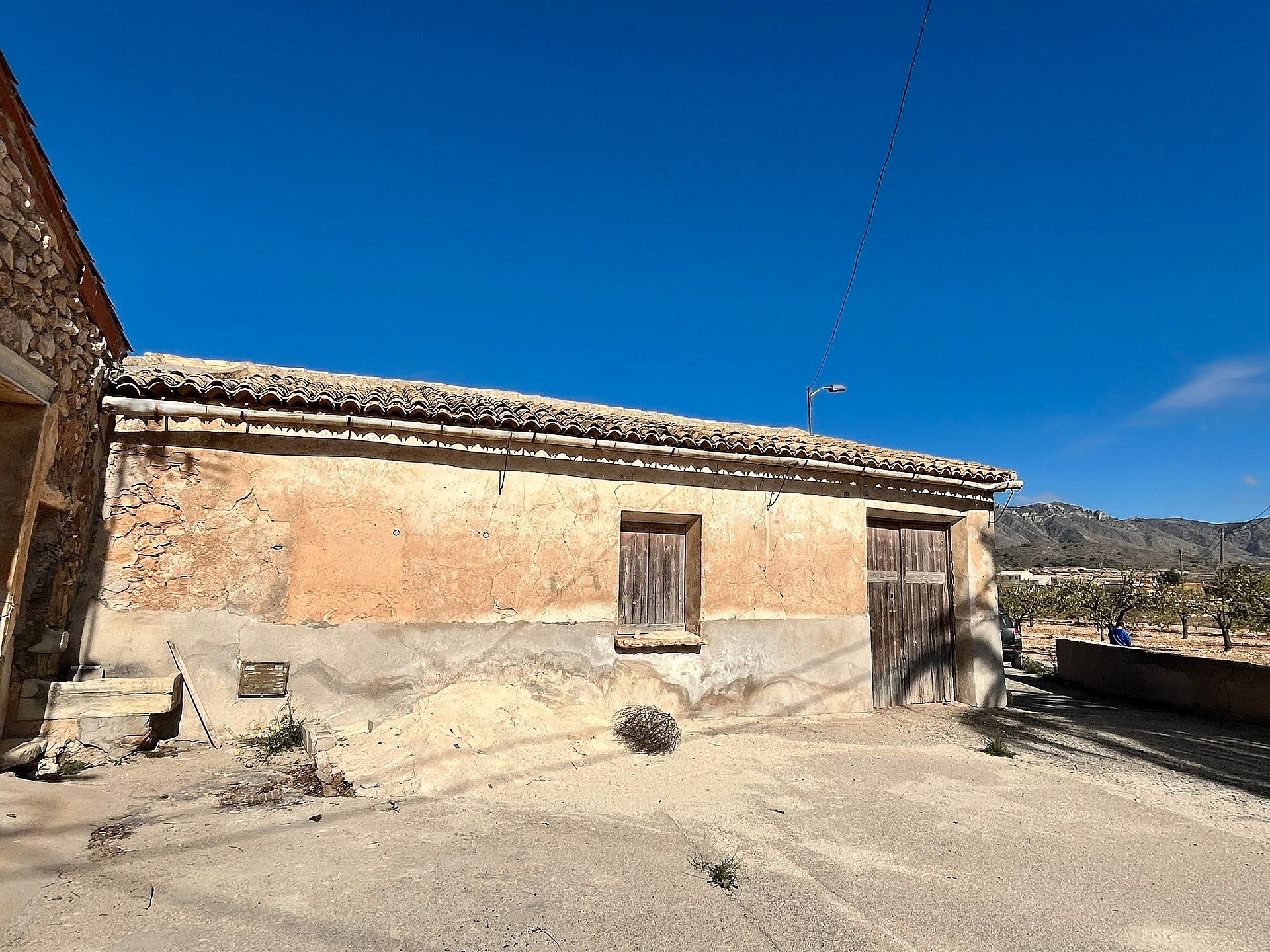 Vista exterior de Finca rústica en venda en Abanilla amb Jardí privat