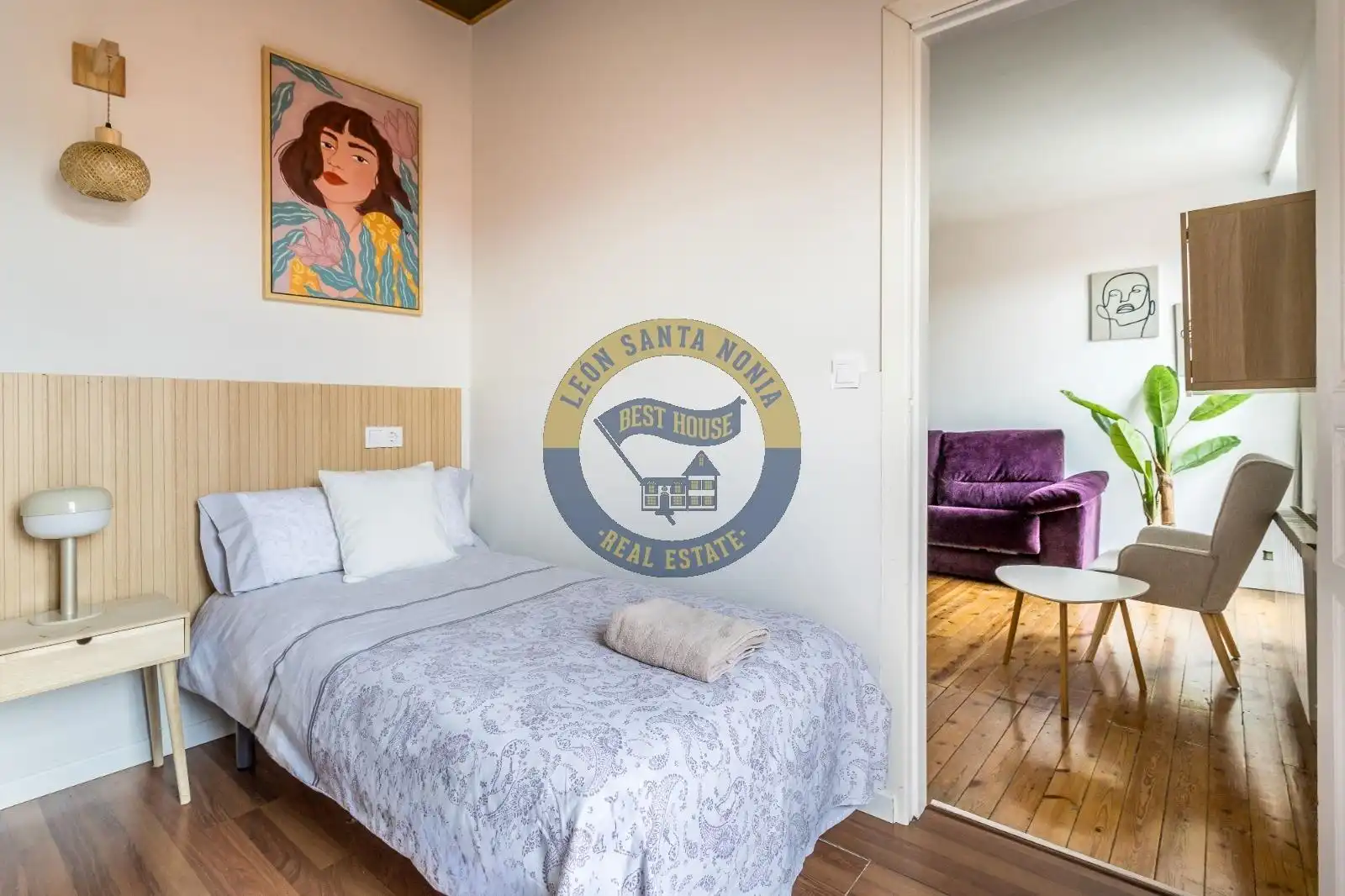 Habitación de Piso en venta en León Capital  con Calefacción y Balcón
