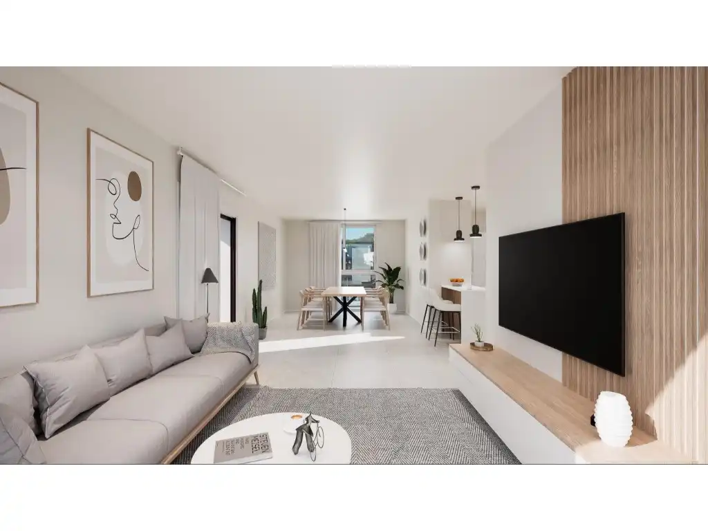 Sala de estar de Casa o chalet en venta en Pilar de la Horadada con Aire acondicionado, Jardín privado y Piscina
