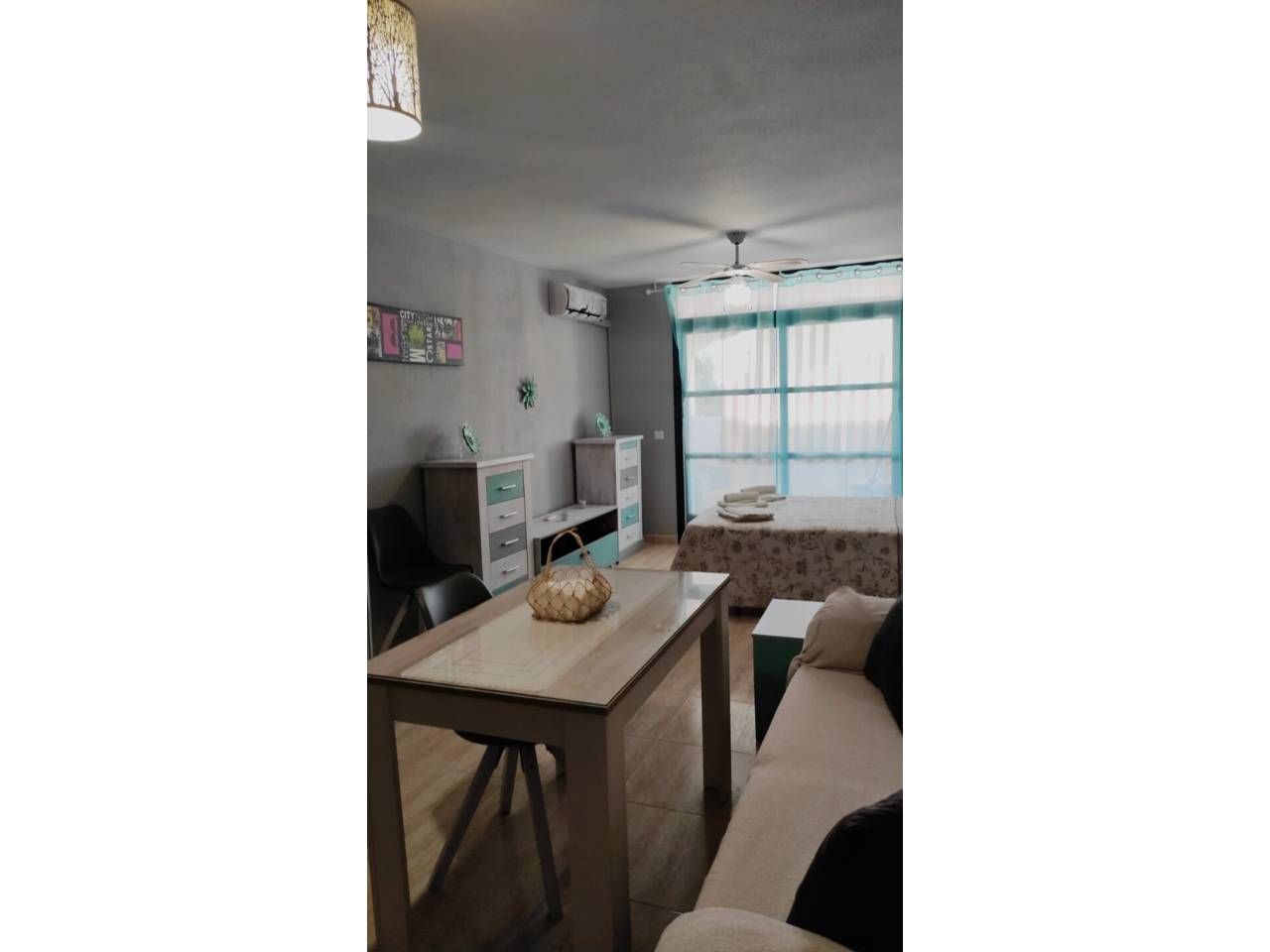 Bedroom of Study to rent in Roquetas de Mar  with Air Conditioner, Terrace and Furnished