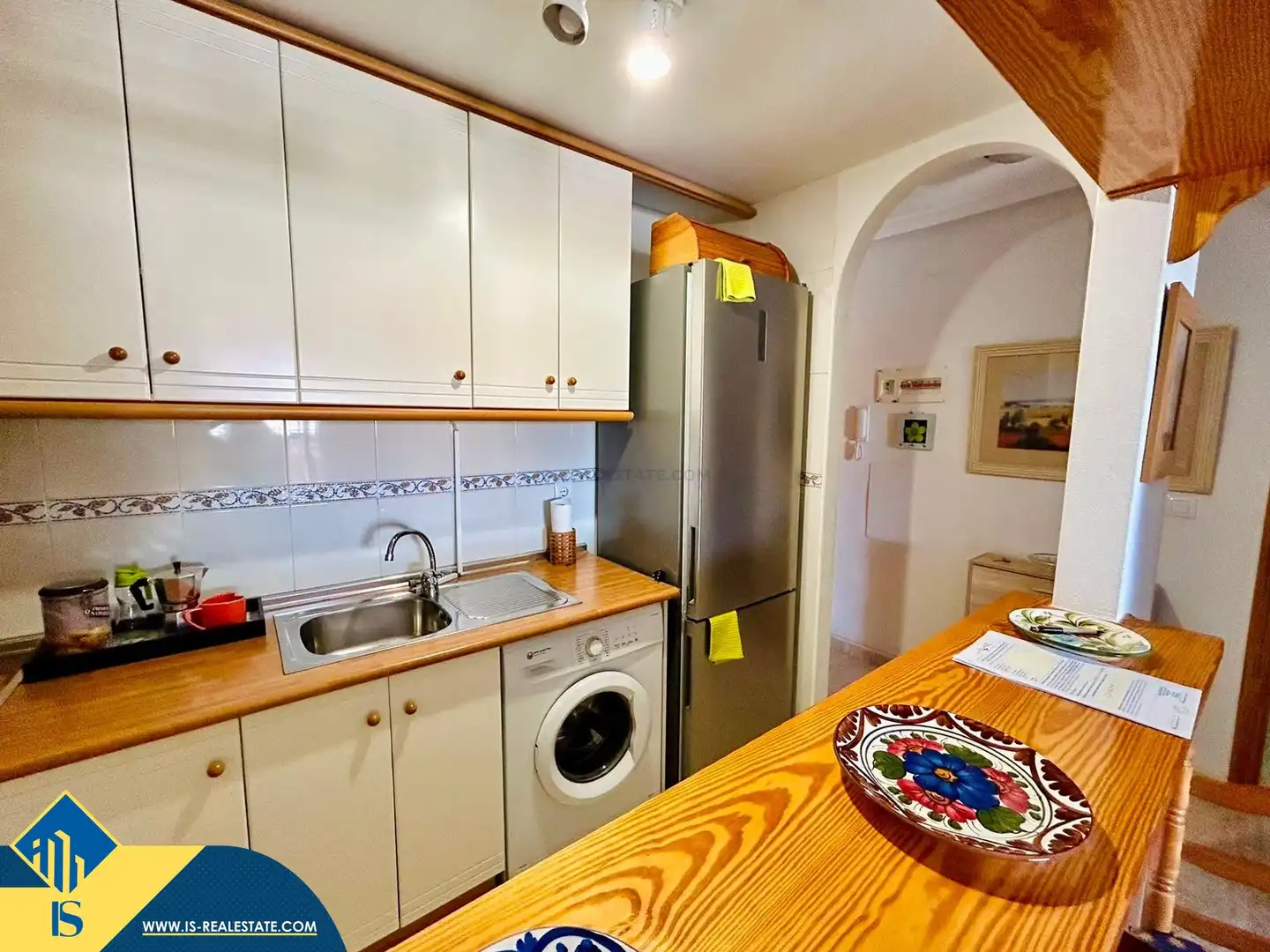 Kitchen of Flat for sale in Torrevieja  with Air Conditioner, Terrace and Furnished