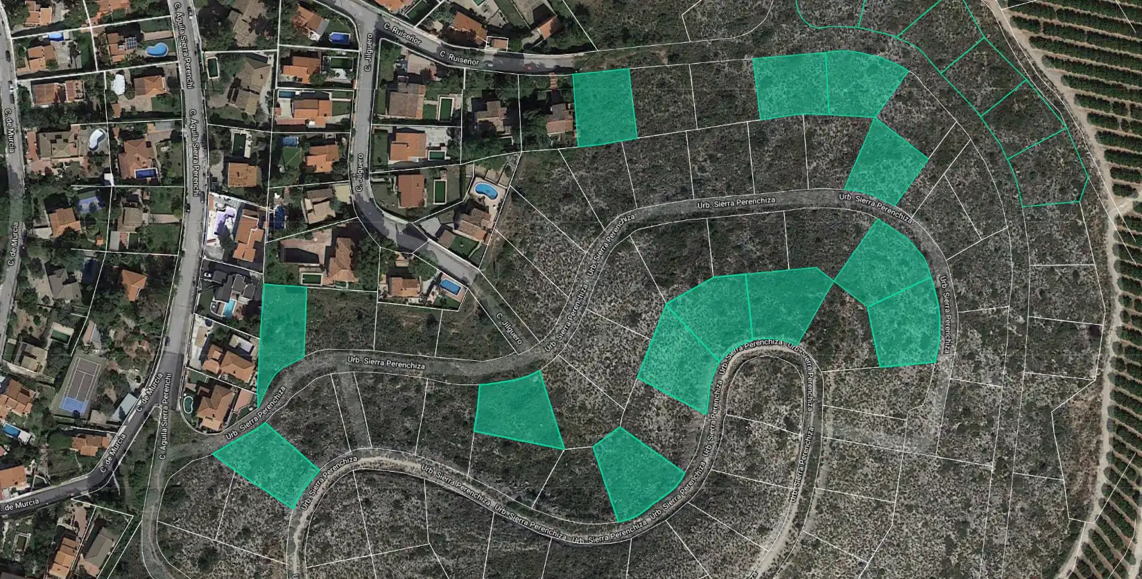 Terrain rustique à vendre à Urb Sierra Perenchiza