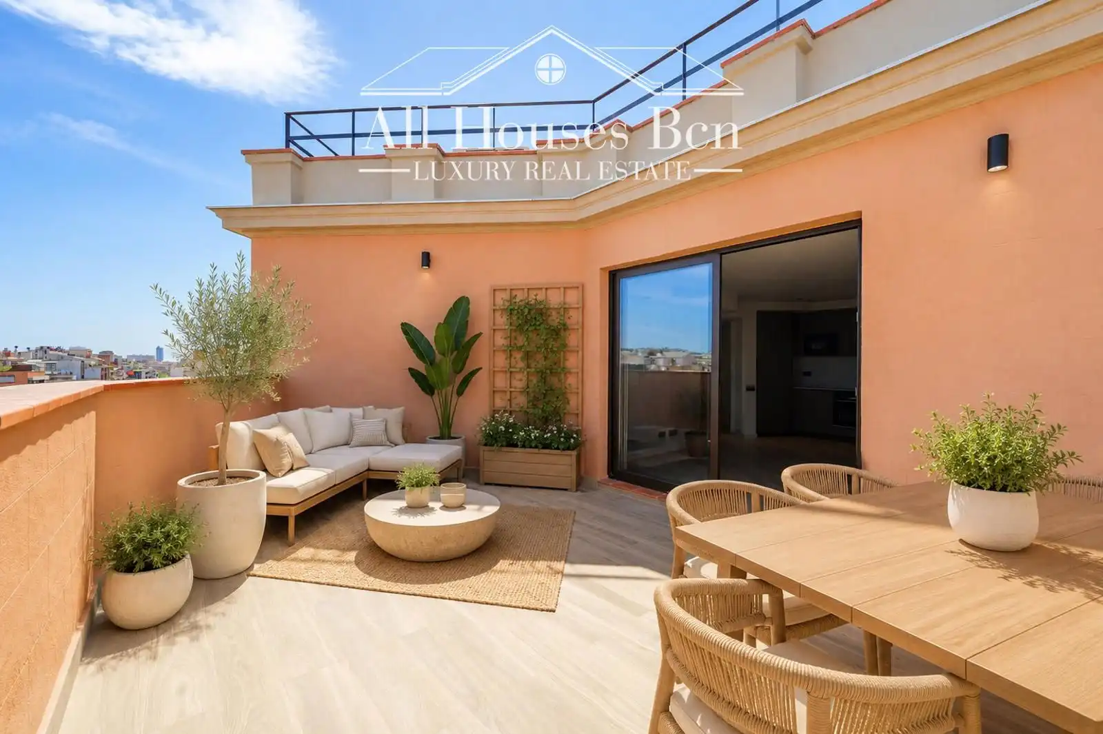 Attique avec terrasse à vendre à Provença