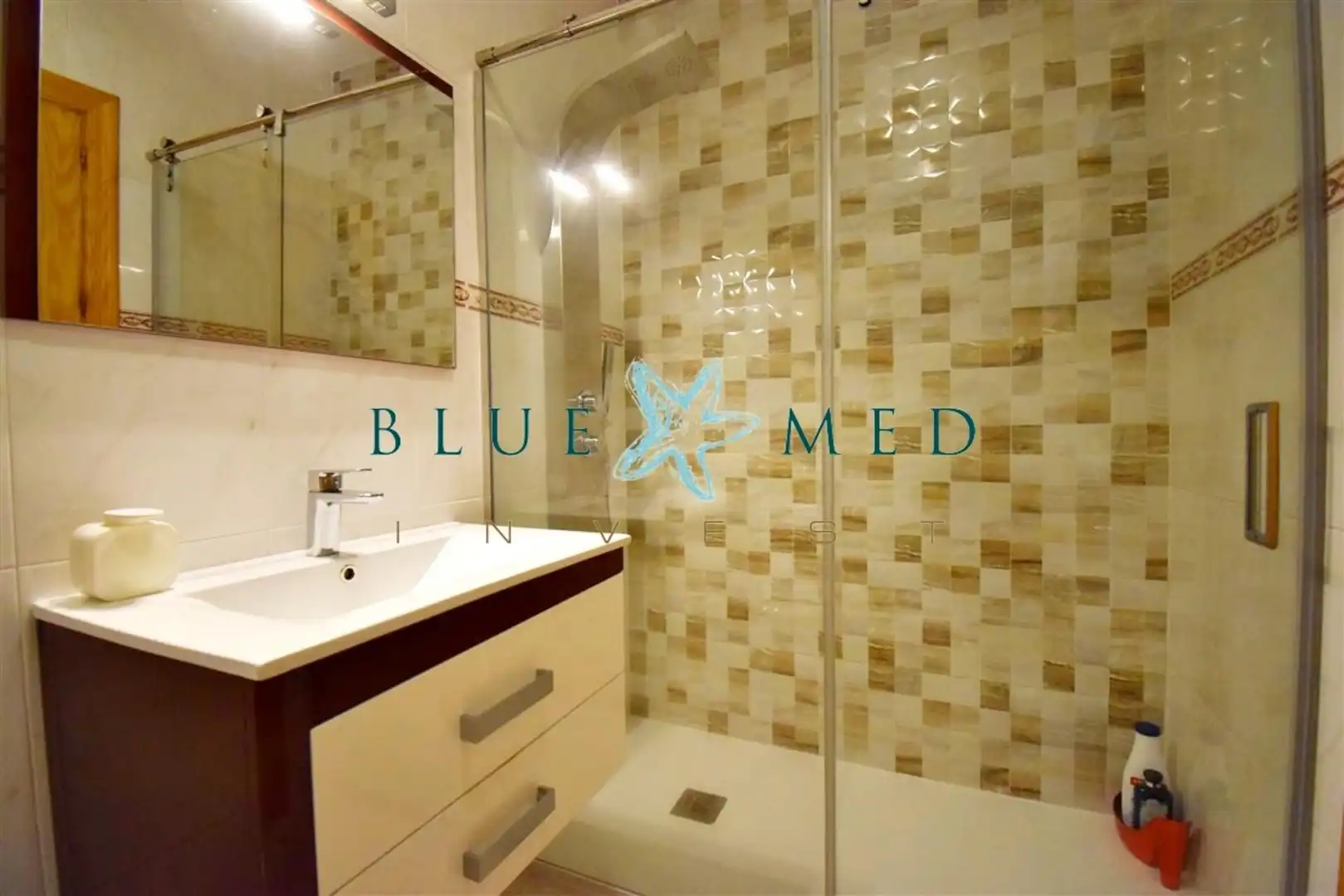Baño de Dúplex en venta en Mazarrón con Calefacción, Jardín privado y Terraza
