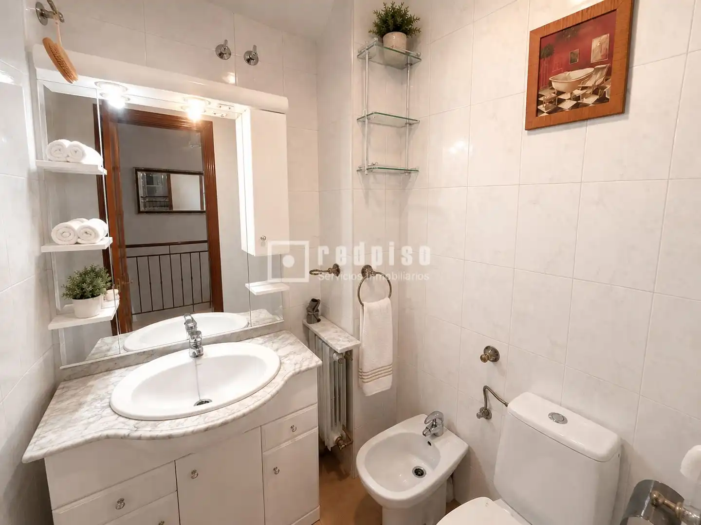 Bathroom of Houses for sale in Parla  with Heating, Terrace and Storage room