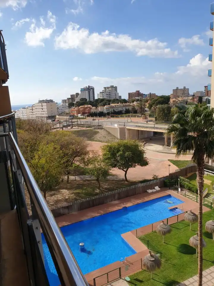 Swimming pool of Flat for sale in El Campello  with Air Conditioner and Terrace