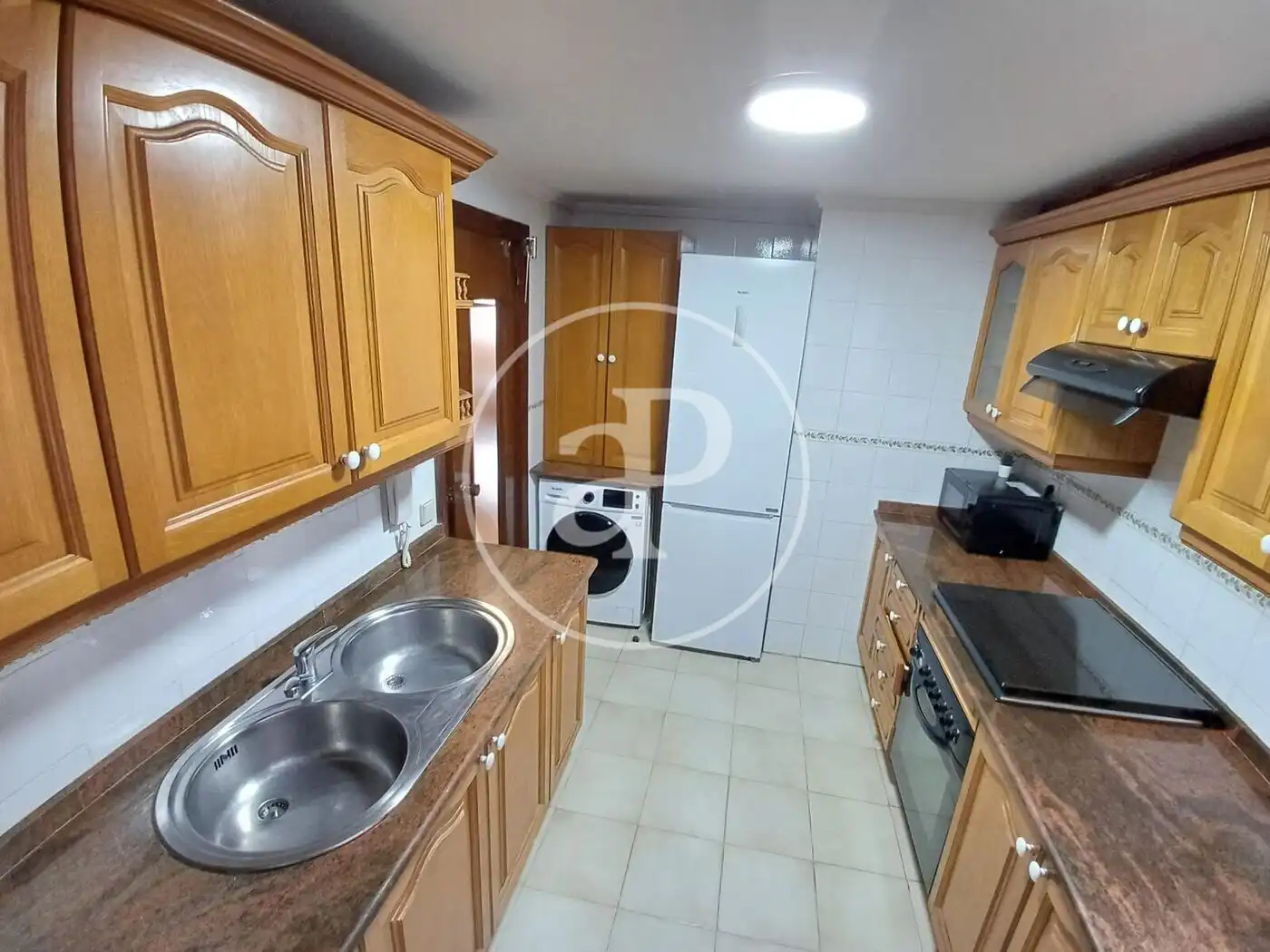 Cocina de Piso de alquiler en Valencia con Aire acondicionado y Amueblado