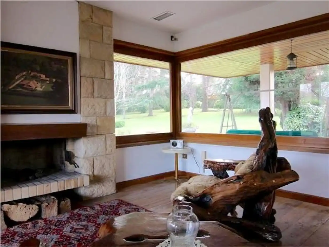 Wohnzimmer von Country house zum Verkauf in Gijón  mit Klimaanlage, Privatgarten und Terrasse