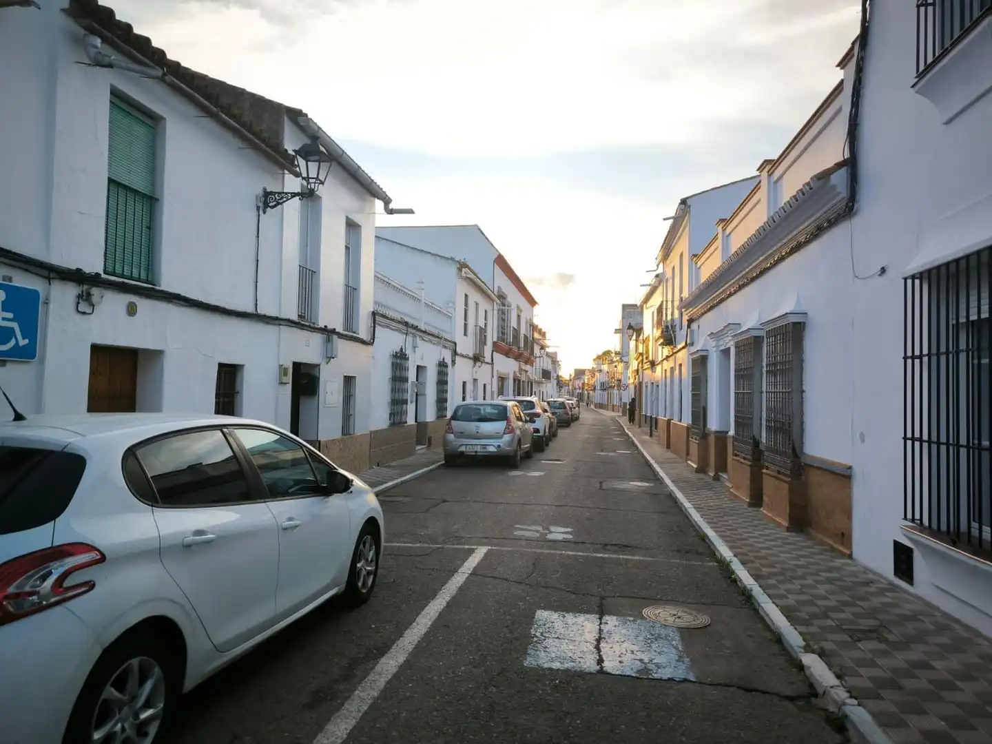 Vista exterior de Casa adosada en venda en Alcolea del Río