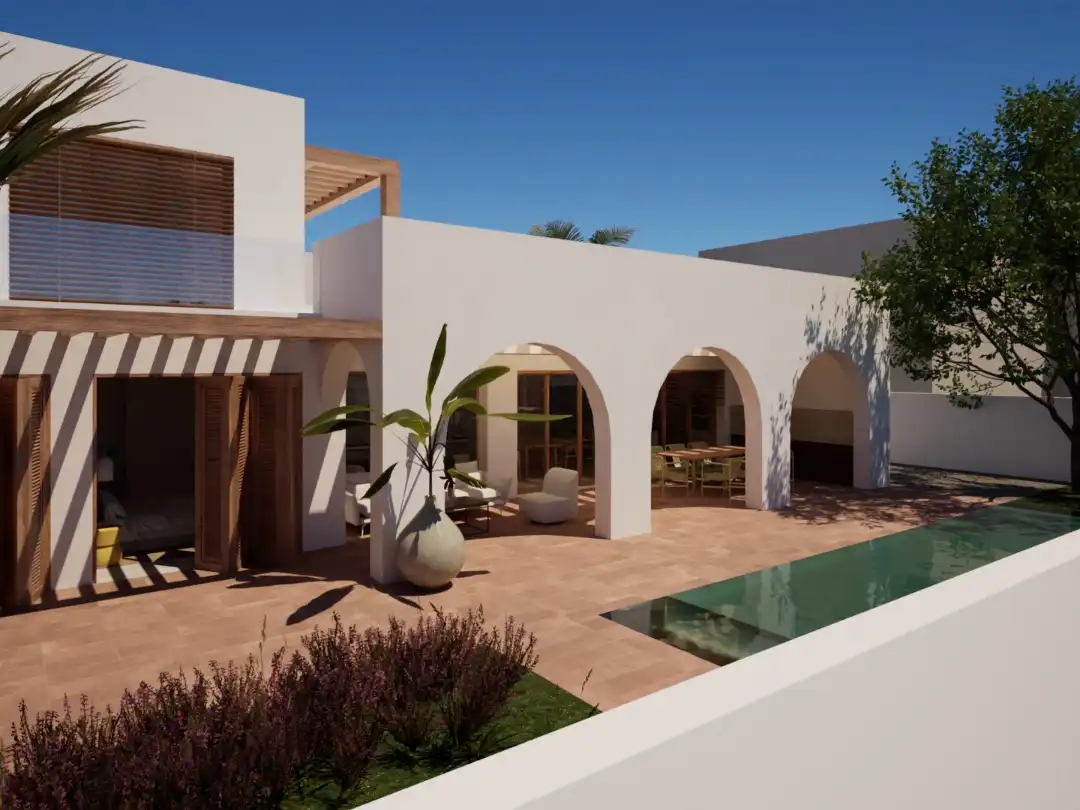 Casa con piscina en venta en Carrer de Barenys 1