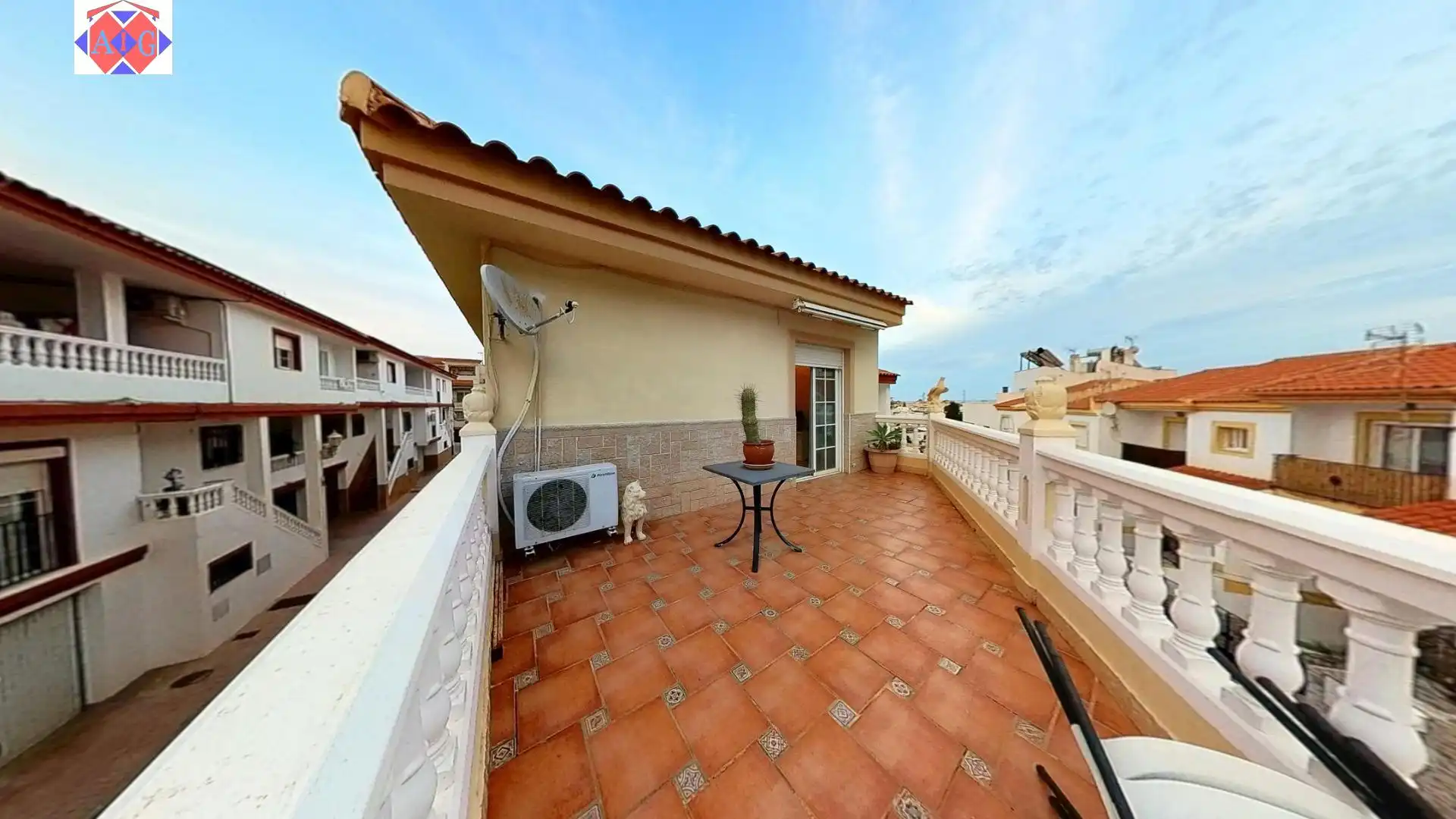 Terrace of Detached homes for sale in Gualchos  with Terrace, Storage room and Furnished