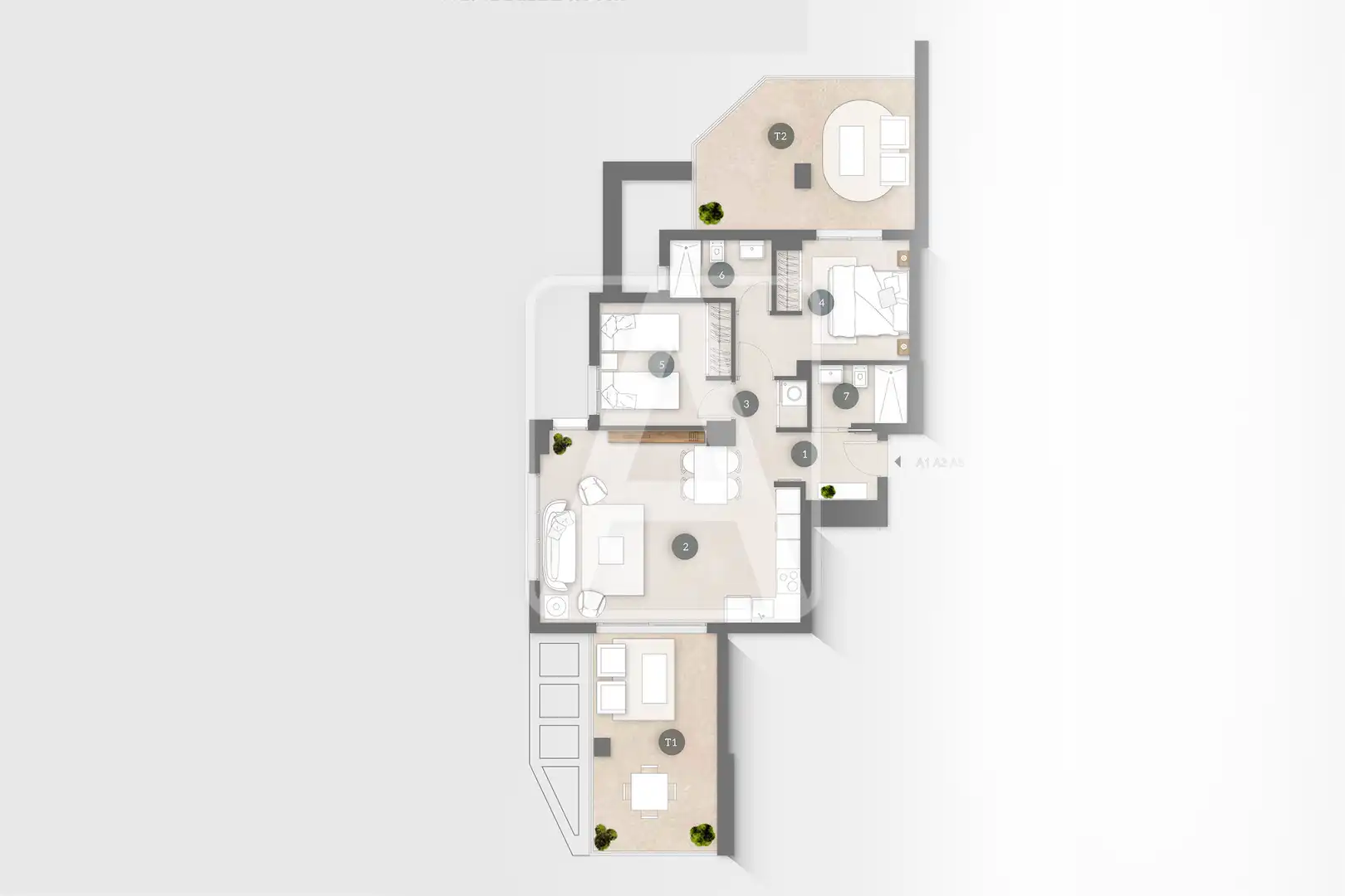 Apartamento con piscina en venta en Marisol Park - Ortembach - Los Almendros, imagen 9