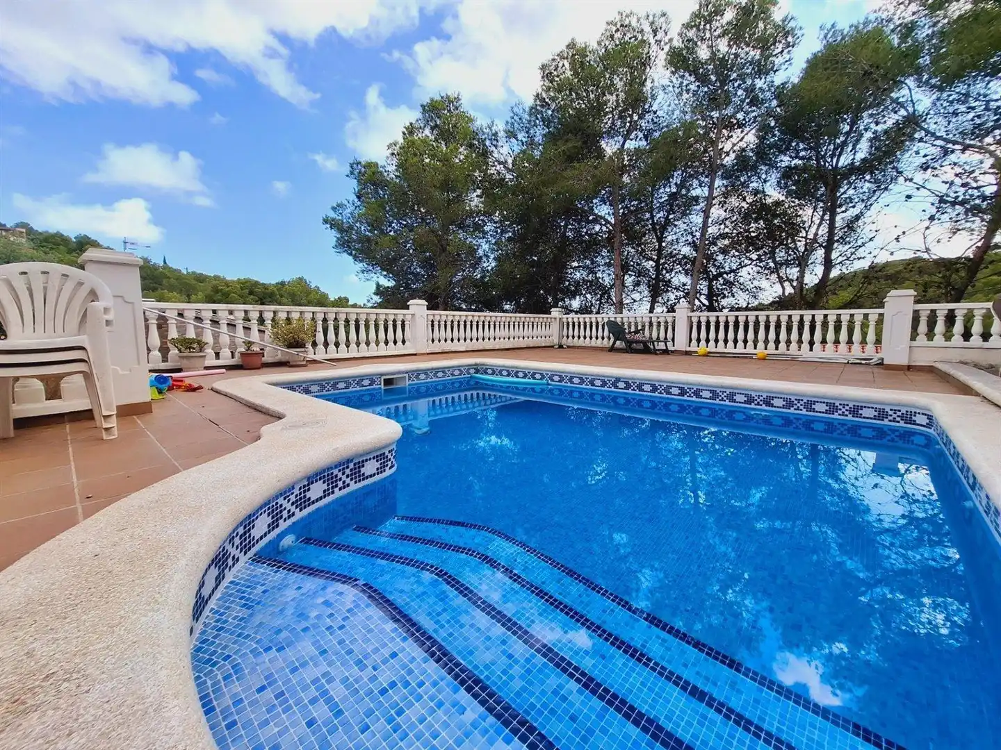 Piscina de Casa o xalet en venda en Calafell amb Jardí privat, Terrassa i Traster