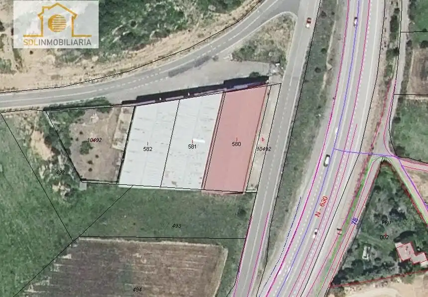 Nau industrial de lloguer en Sariegos