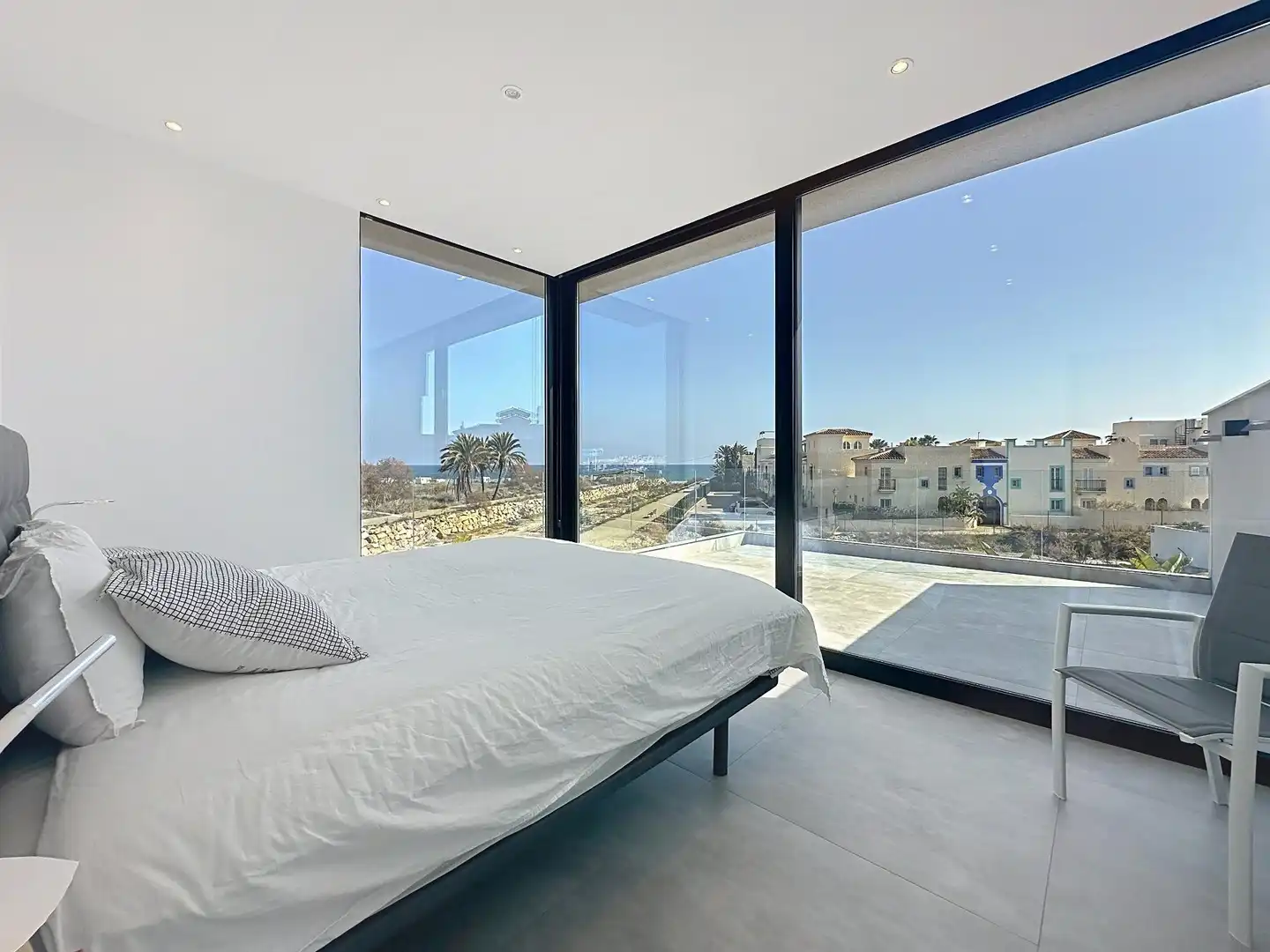 Bedroom of Houses for sale in Vera  with Air Conditioner, Heating and Private garden