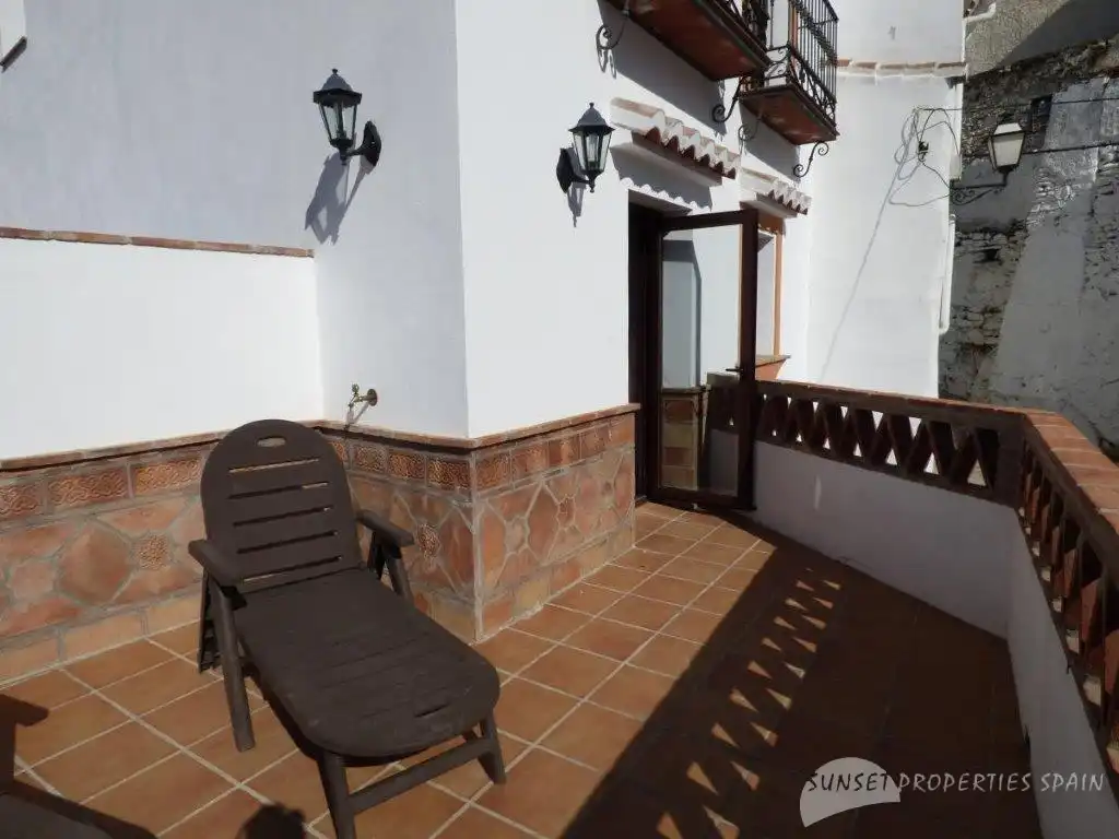 Terrassa de Casa adosada en venda en Salares amb Terrassa