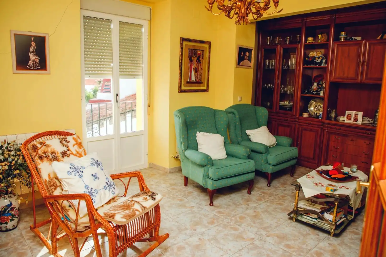 Sala de estar de Edificio en venta en Santiago de Alcántara