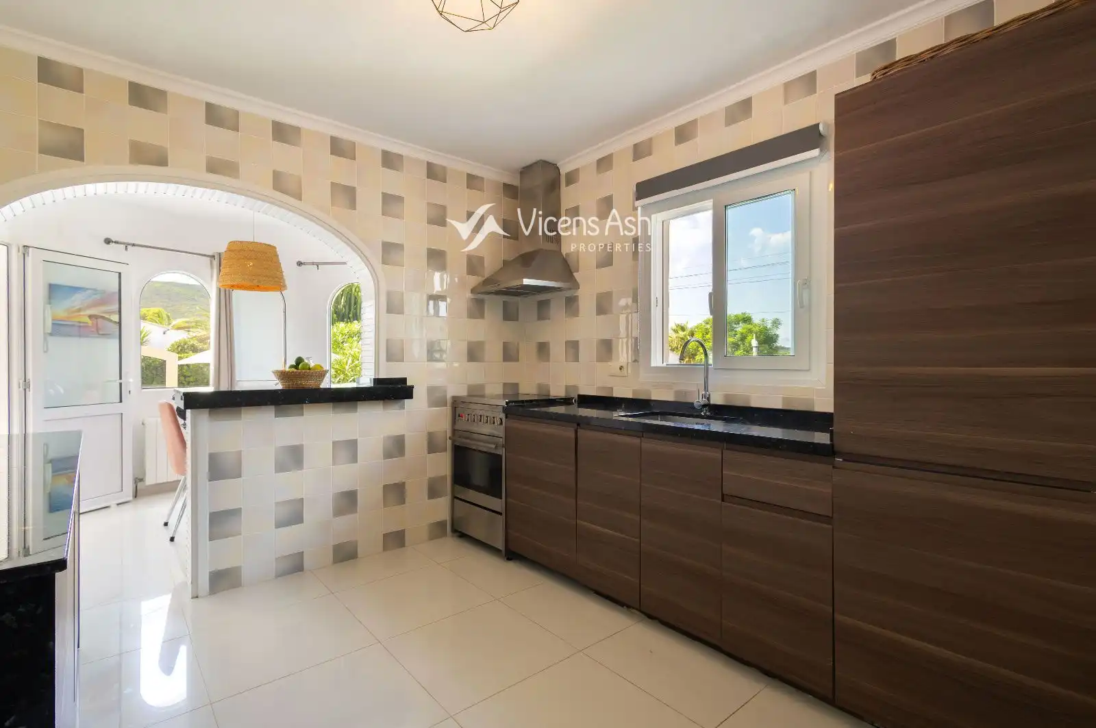 Cocina de Casa o chalet en venta en Jávea / Xàbia con Aire acondicionado, Calefacción y Piscina