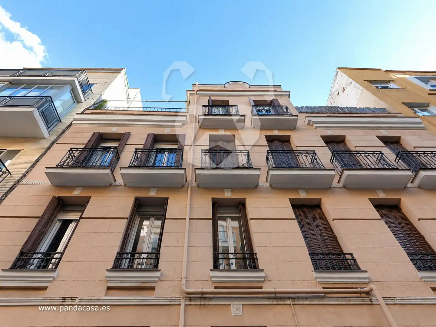 Exterior view of Flat for rent in Madrid  with Air Conditioner, Heating and Terrace
