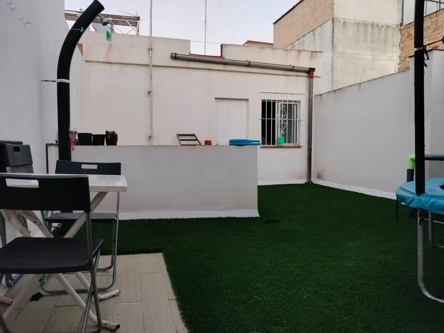 Terrassa de Casa o xalet en venda en Dos Hermanas amb Aire condicionat, Calefacció i Terrassa
