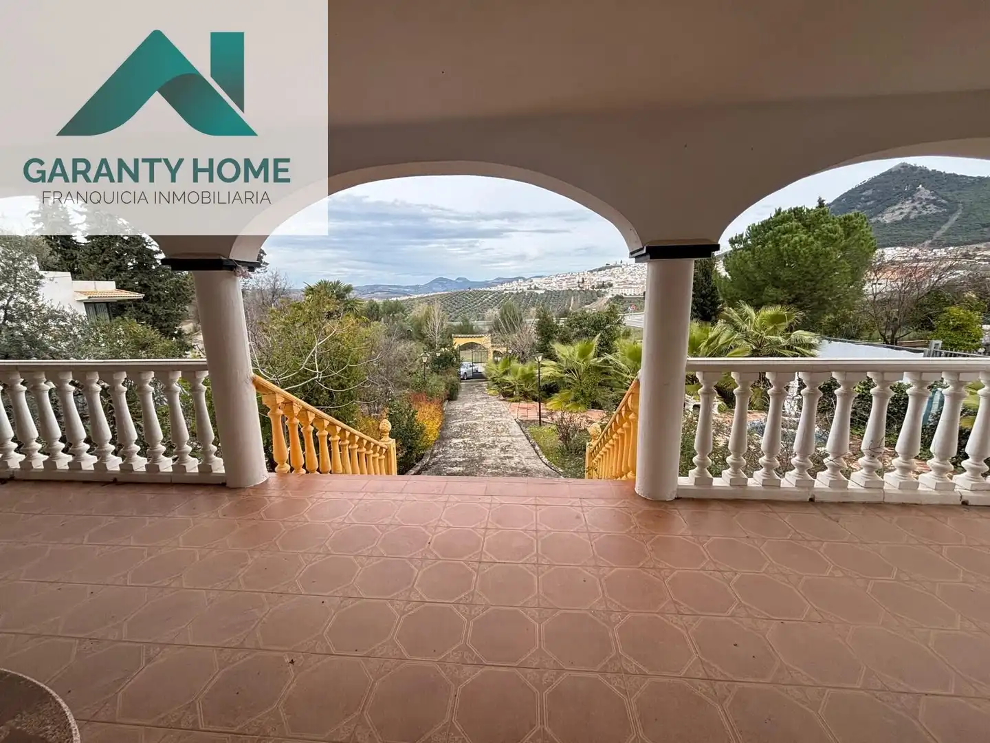 Vista exterior de Casa o chalet en venta en Rute con Jardín privado, Piscina y Amueblado
