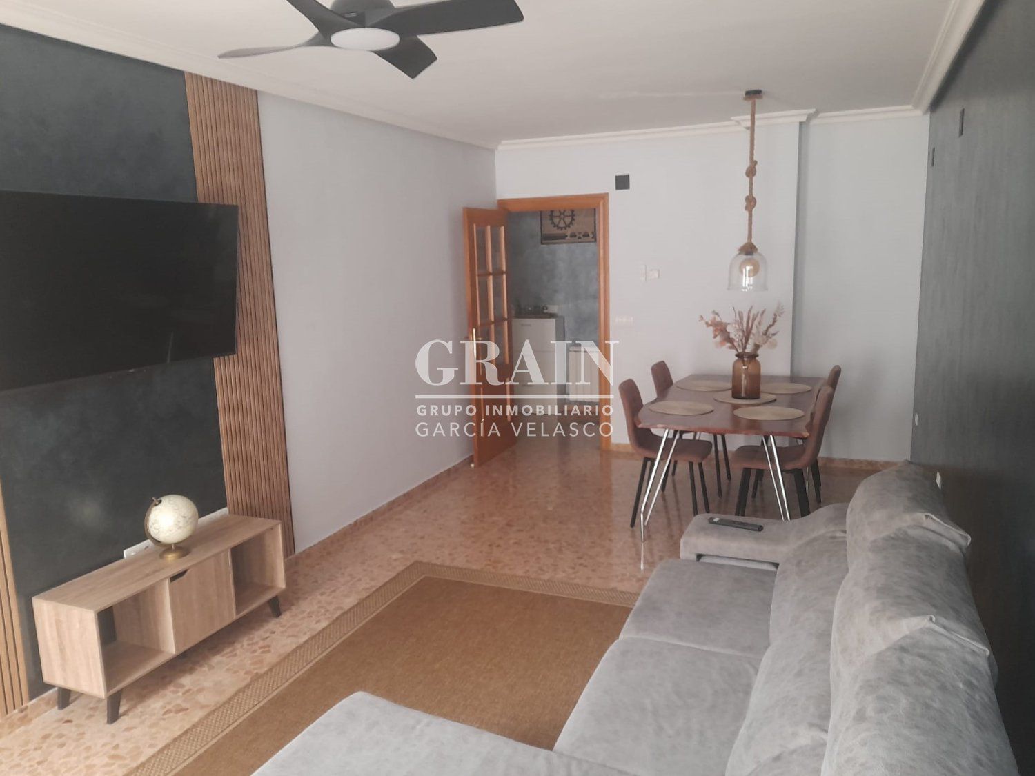 Wohnzimmer von Wohnung zum Verkauf in Chinchilla de Monte-Aragón mit Heizung, Abstellraum und Balkon