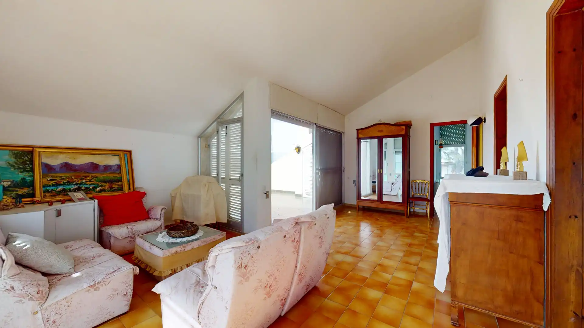 Living room of Houses for sale in Tortosa  with Heating, Private garden and Terrace