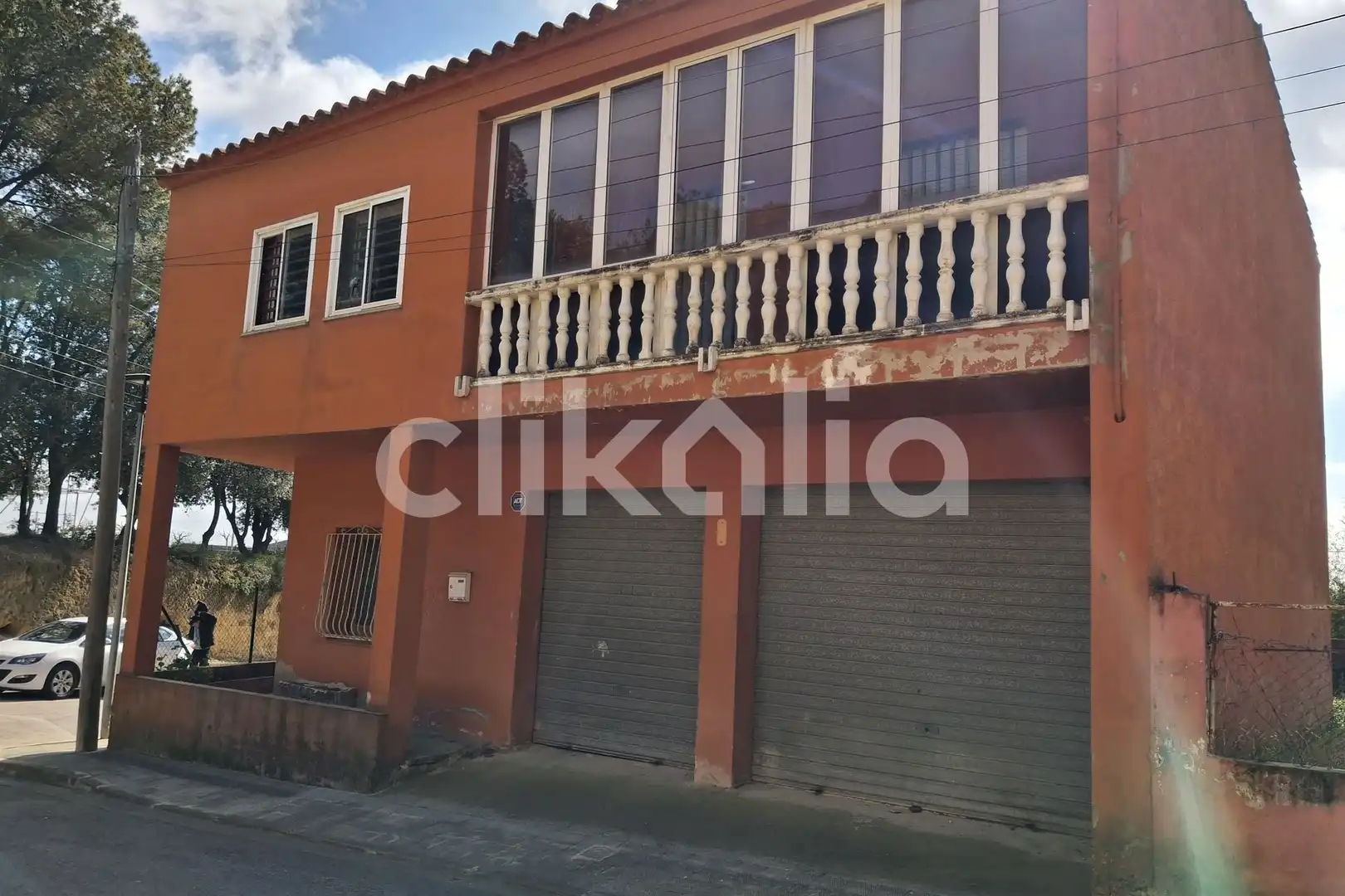 Außenansicht von Haus oder Chalet zum Verkauf in Sant Miquel de Fluvià mit Terrasse