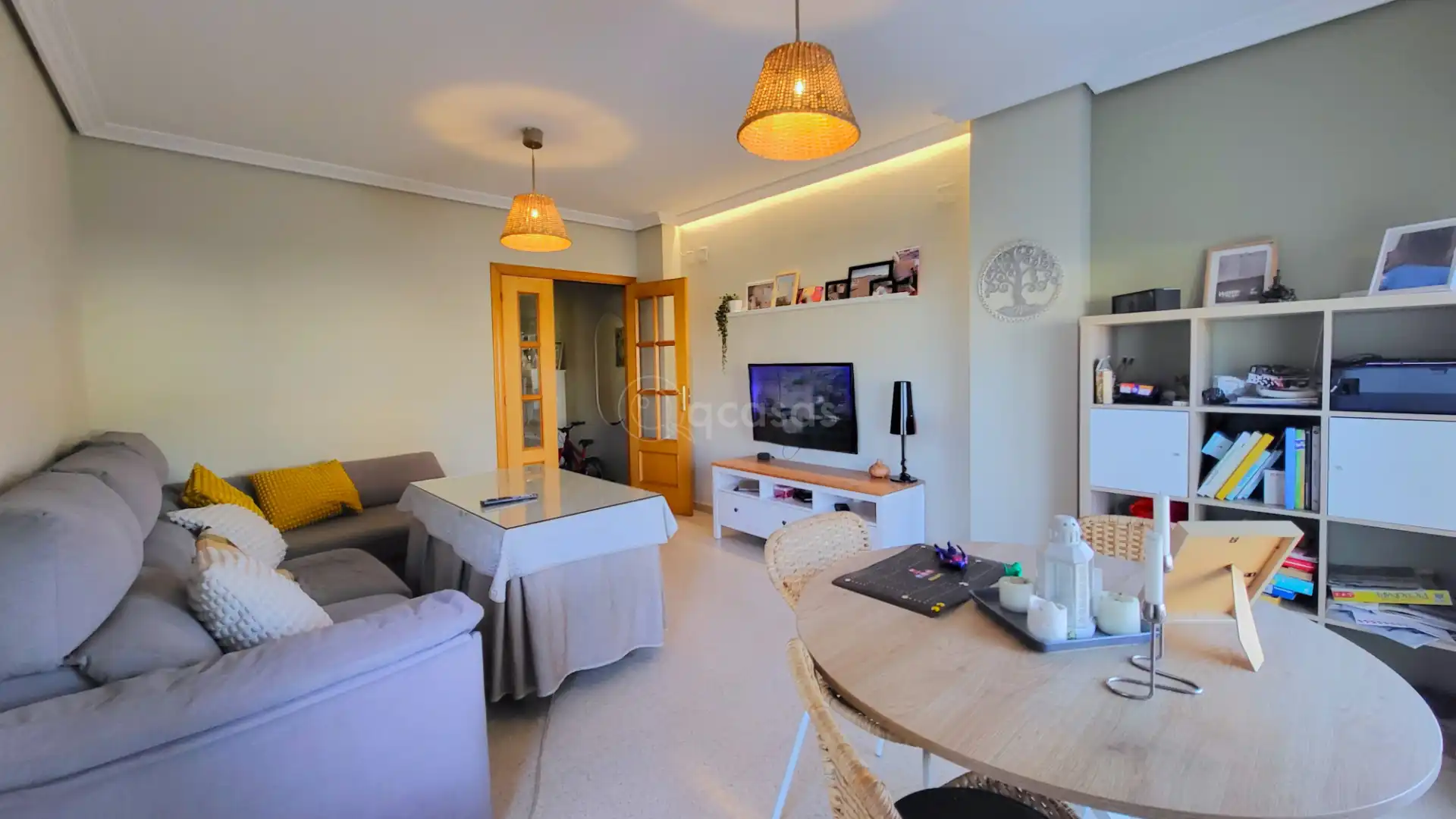 Living room of Flat for sale in Málaga  with Air Conditioner, Heating and Terrace