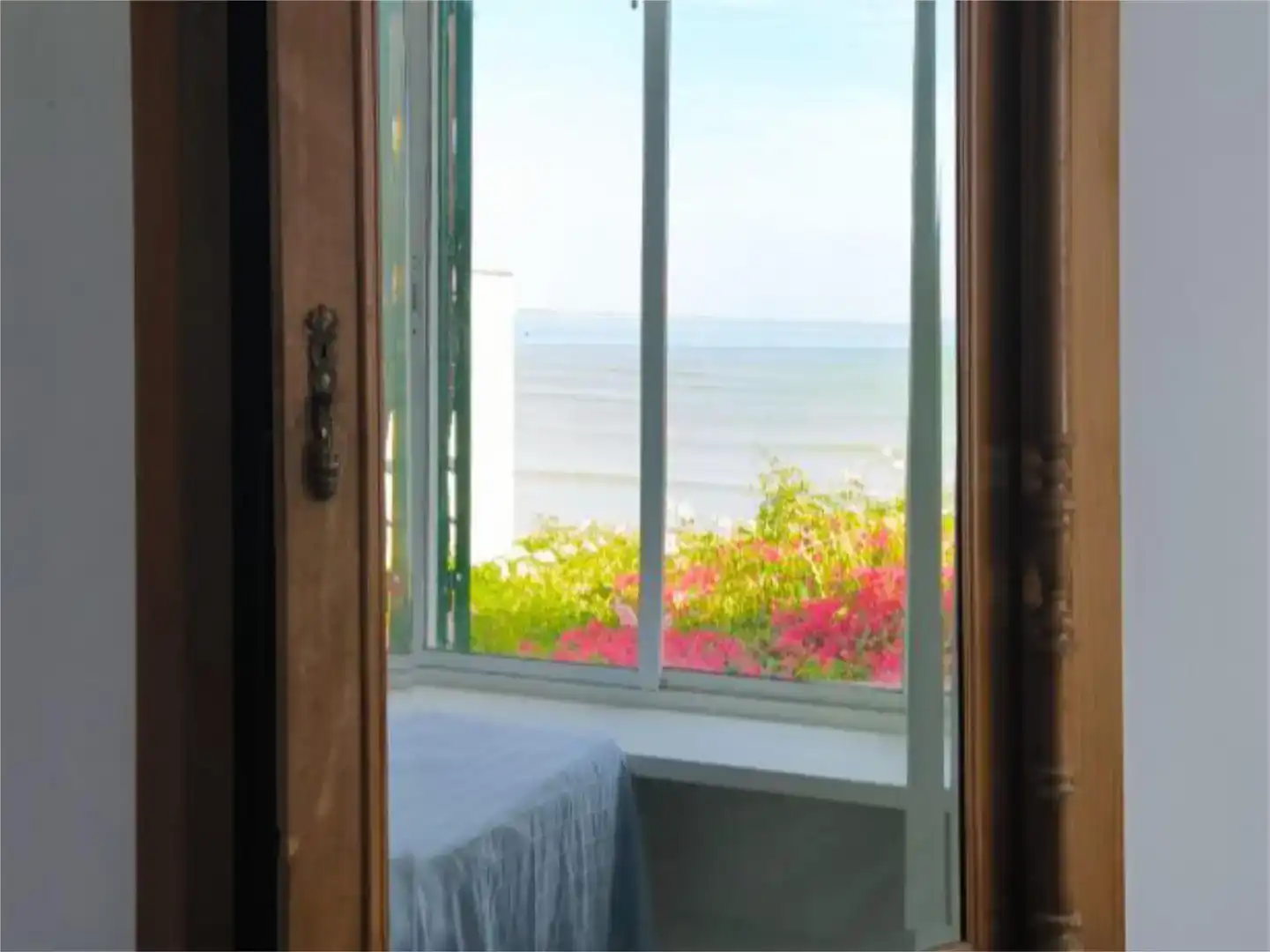 Schlafzimmer von Wohnung zur Miete in Sanlúcar de Barrameda mit Privatgarten und Möbliert