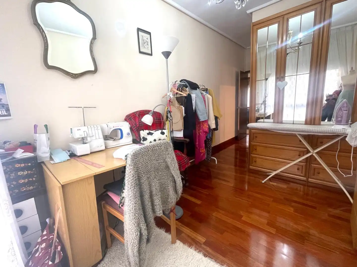 Bedroom of Flat for sale in Bilbao   with Heating, Terrace and Furnished