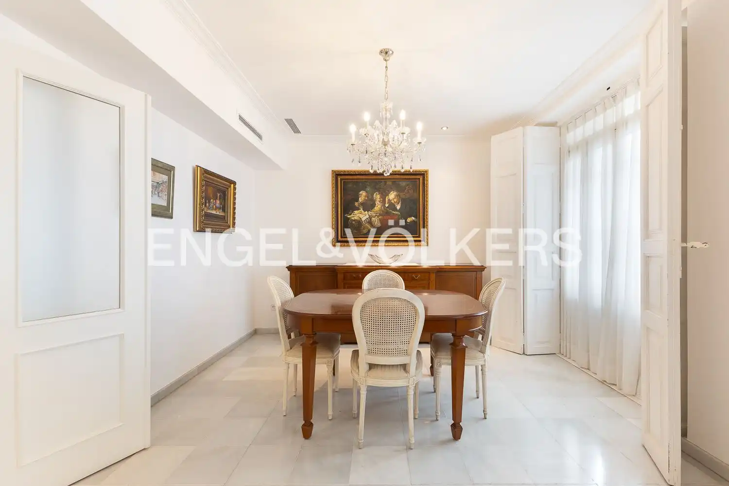 Comedor de Piso de alquiler en Valencia con Aire acondicionado, Calefacción y Amueblado