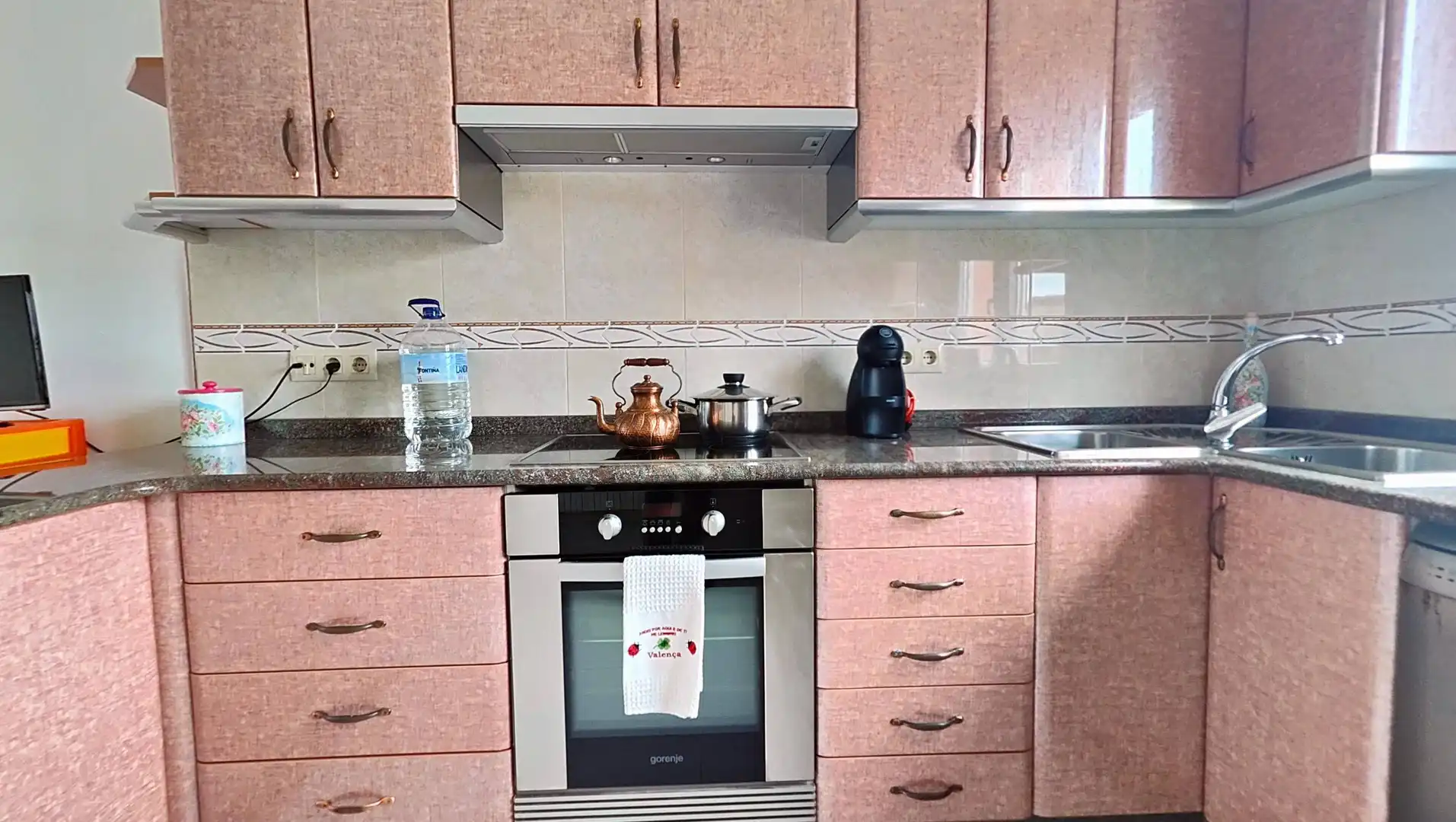 Cocina de Casa o chalet en venta en Oroso con Calefacción, Jardín privado y Amueblado