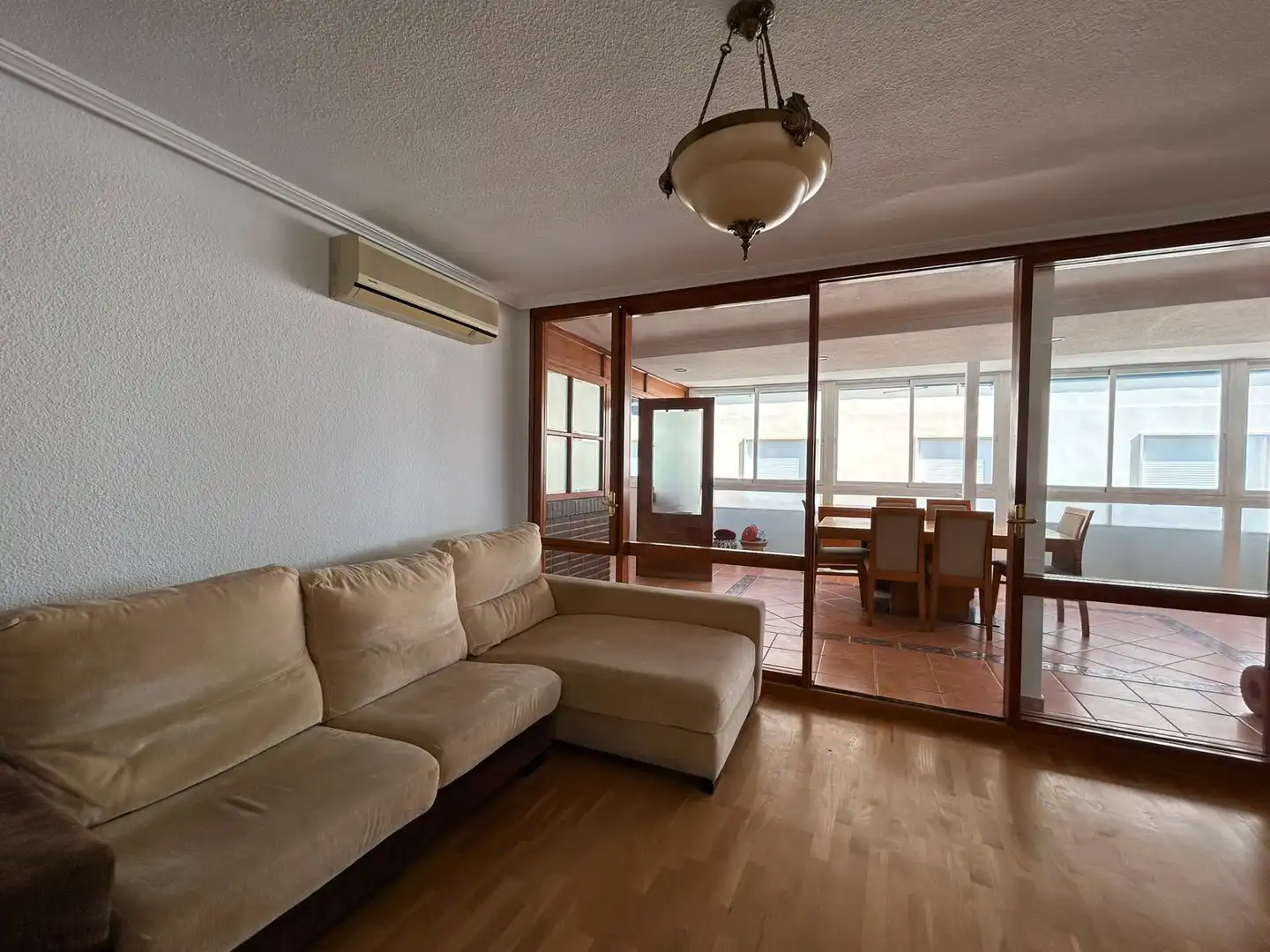 Living room of Attic for rent in Alicante / Alacant  with Air Conditioner, Heating and Terrace