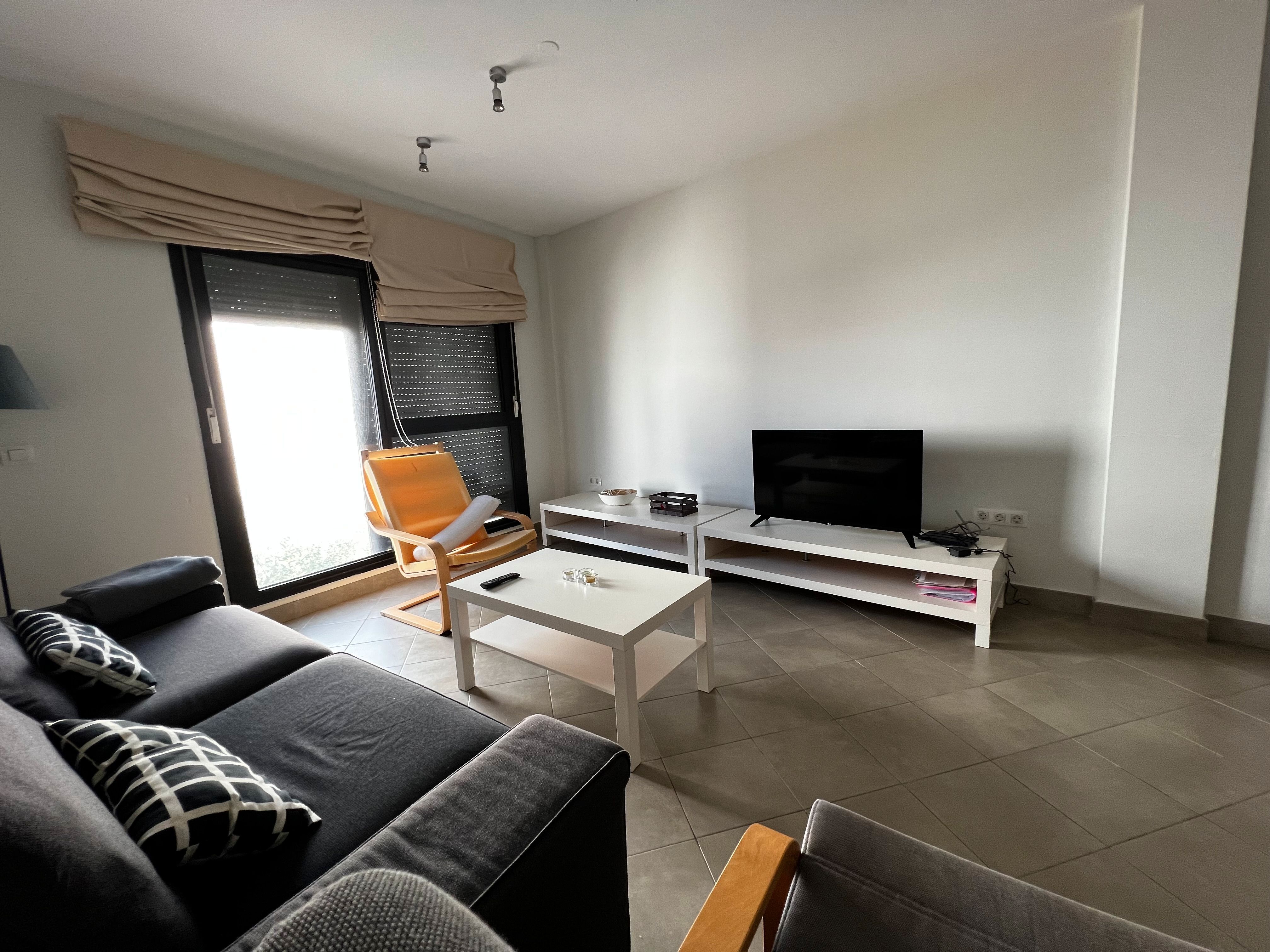 Living room of Flat to rent in San Cristóbal de la Laguna  with Furnished, Oven and Washing machine