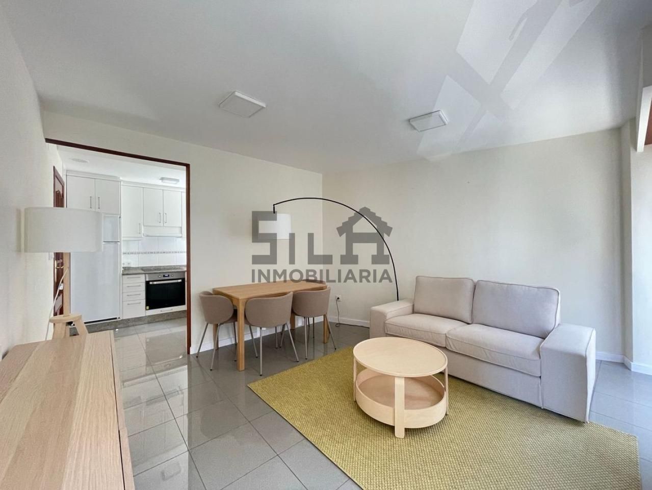 Sala d'estar de Apartament de lloguer en Ourense Capital  amb Calefacció i Moblat