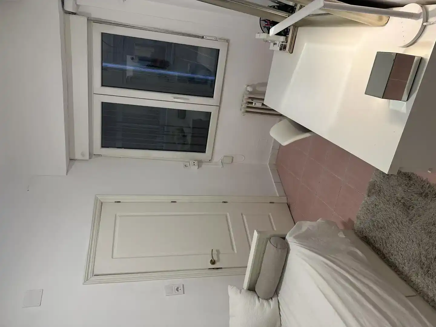 Schlafzimmer von Wohnung zur Miete in  Madrid Capital mit Klimaanlage